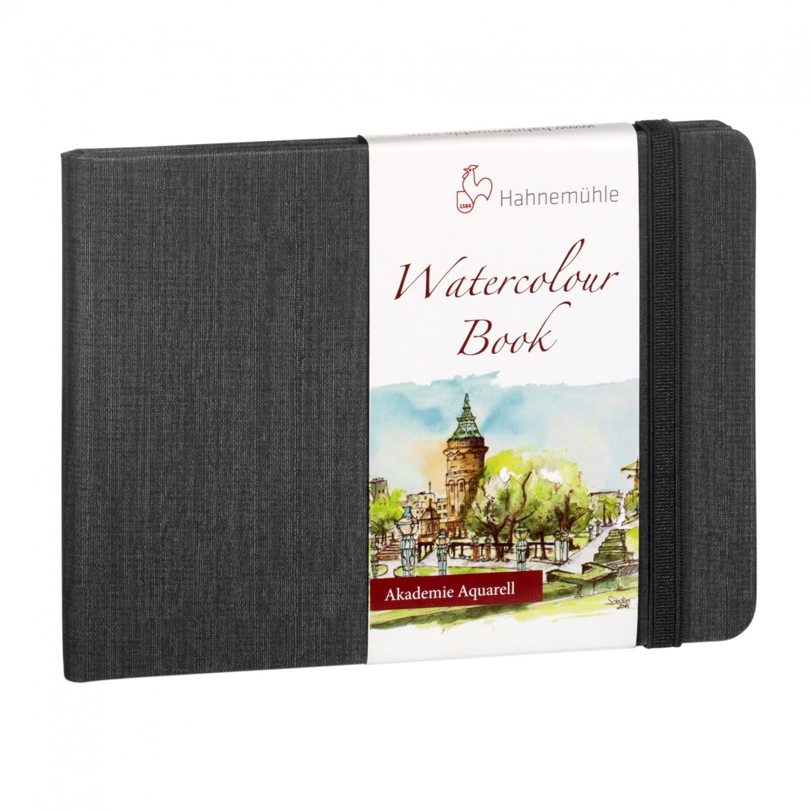 Hahnemuehle Watercolour Book 200 G/M2, Watercolor Notebook, Tam A4 Landscape, 30 Fls, White