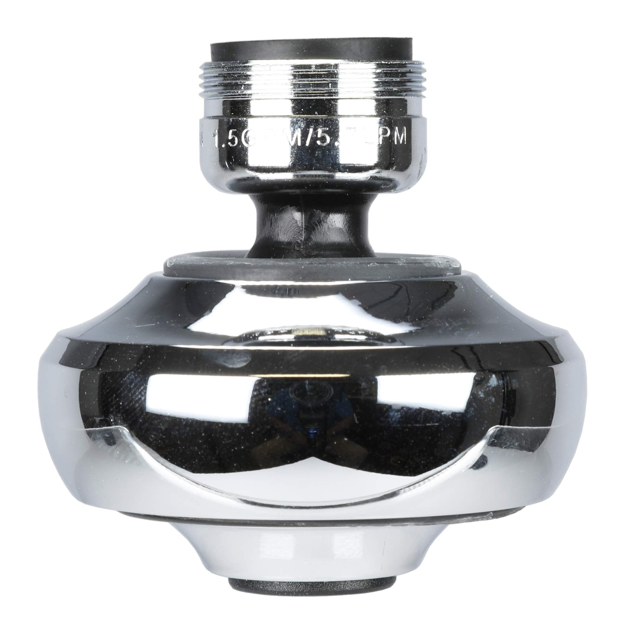 Danco 10501 Dual Thread Premium Swivel Water-Saving Sprayrator Chrome