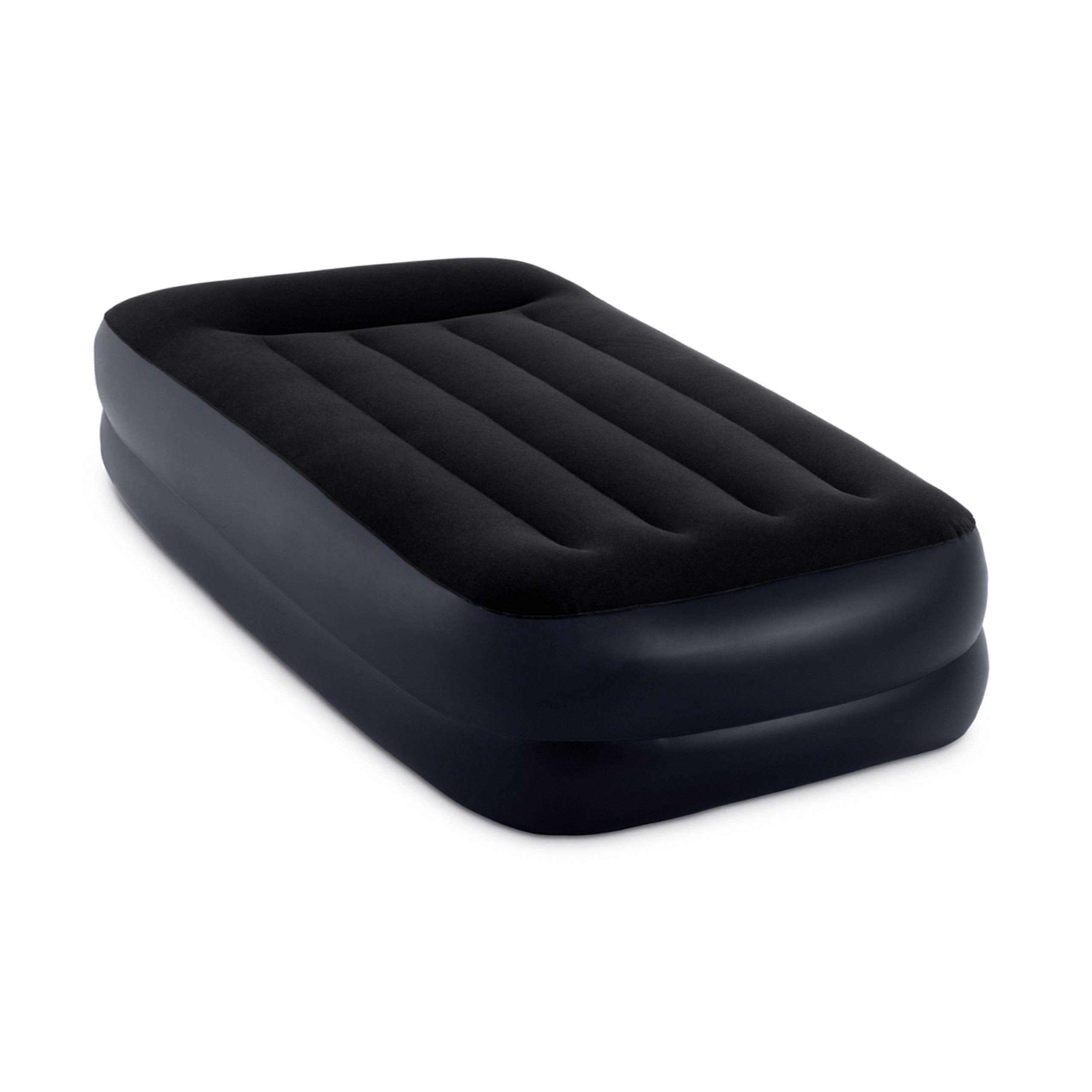Intex Dura-Beam Standard Series Pillow Rest Raised Airbed With Internal Pump, Twin