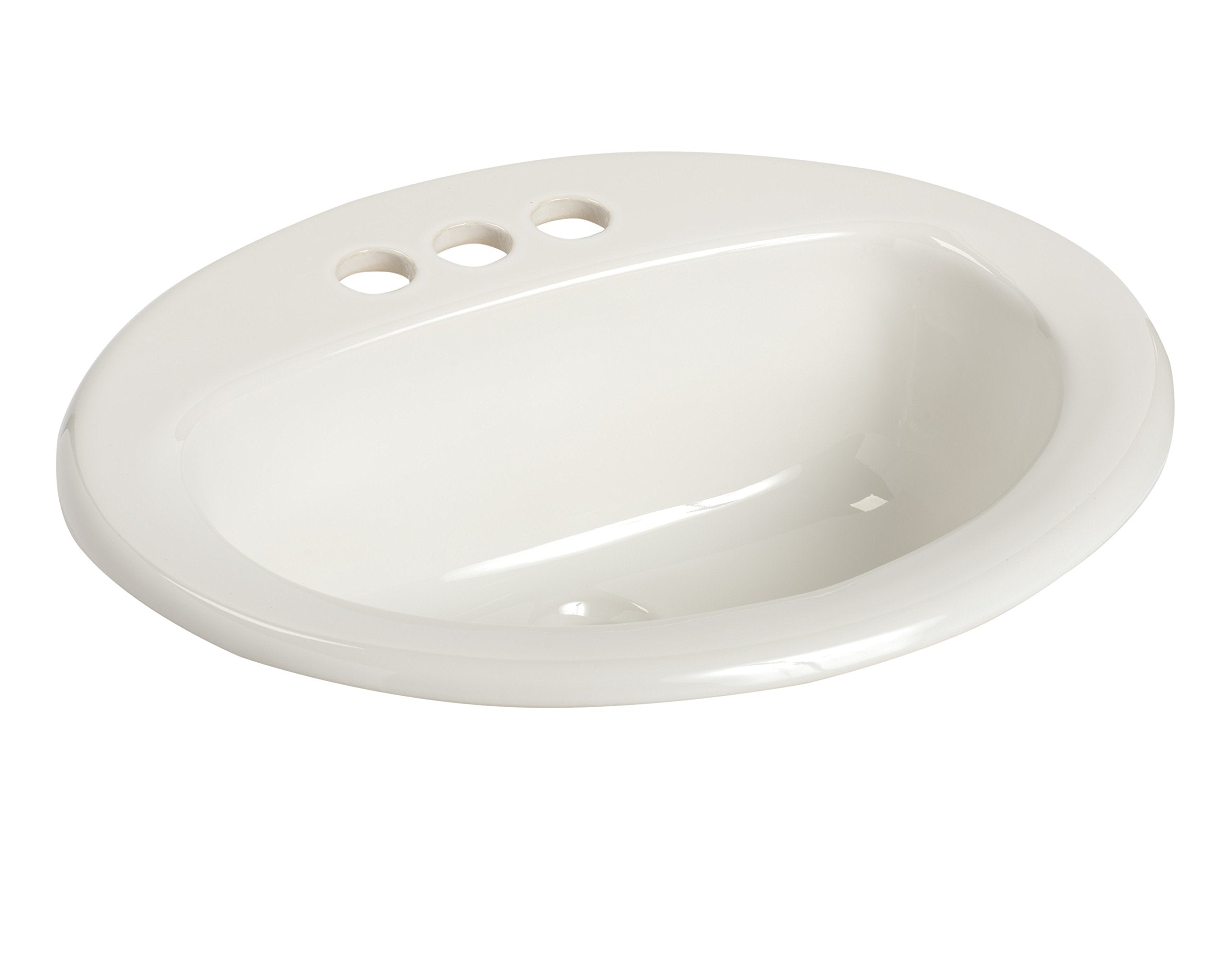 Mansfield Plumbing 237-4 Oval Self Rim Lavatory