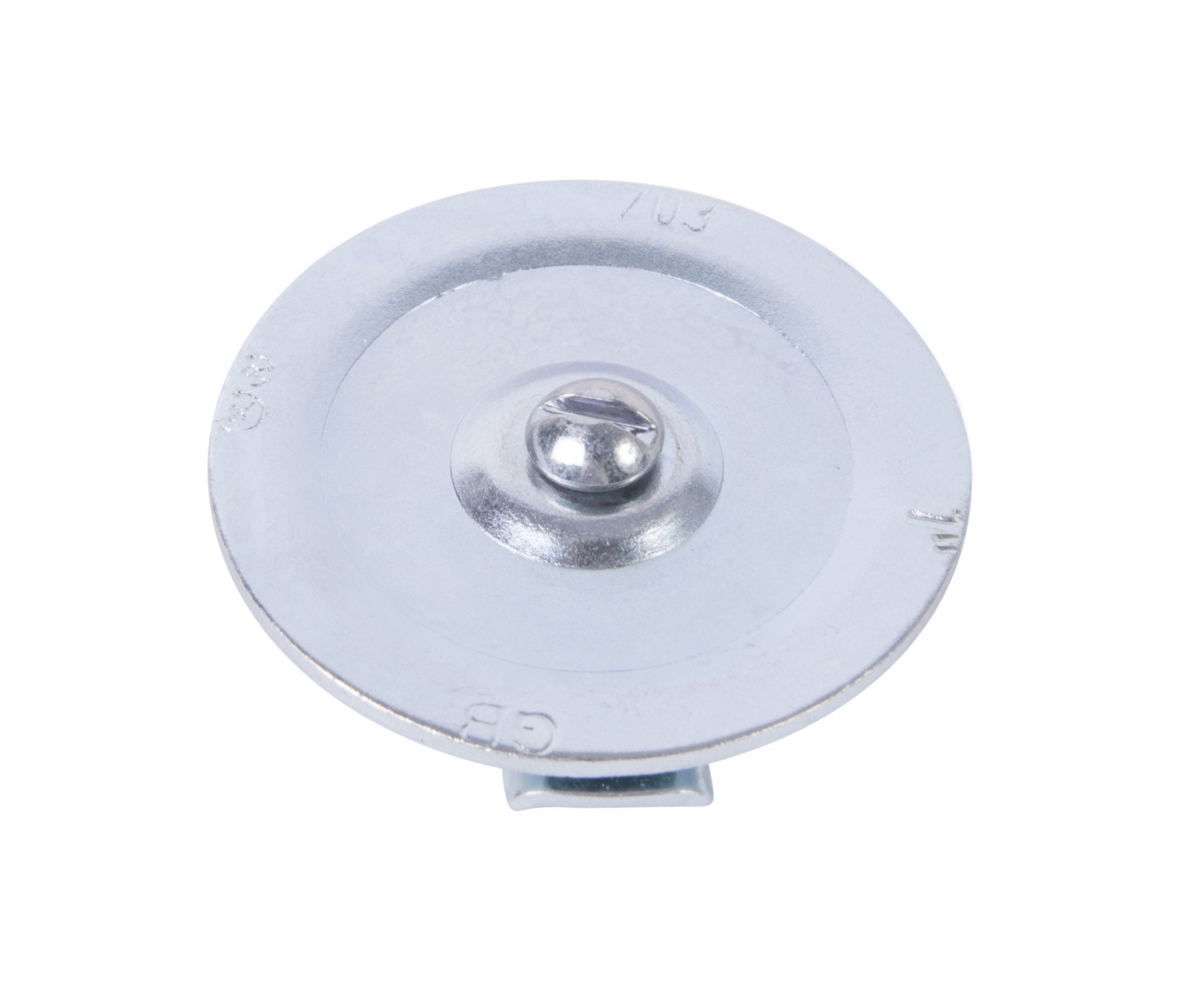 Gardner Bender Ko703 Metal Knockout Seal, 1 Inch Conduit Size, Marked Size, Rust-Proof Galvanized Steel, 16 Awg Steel, ? Inch Th