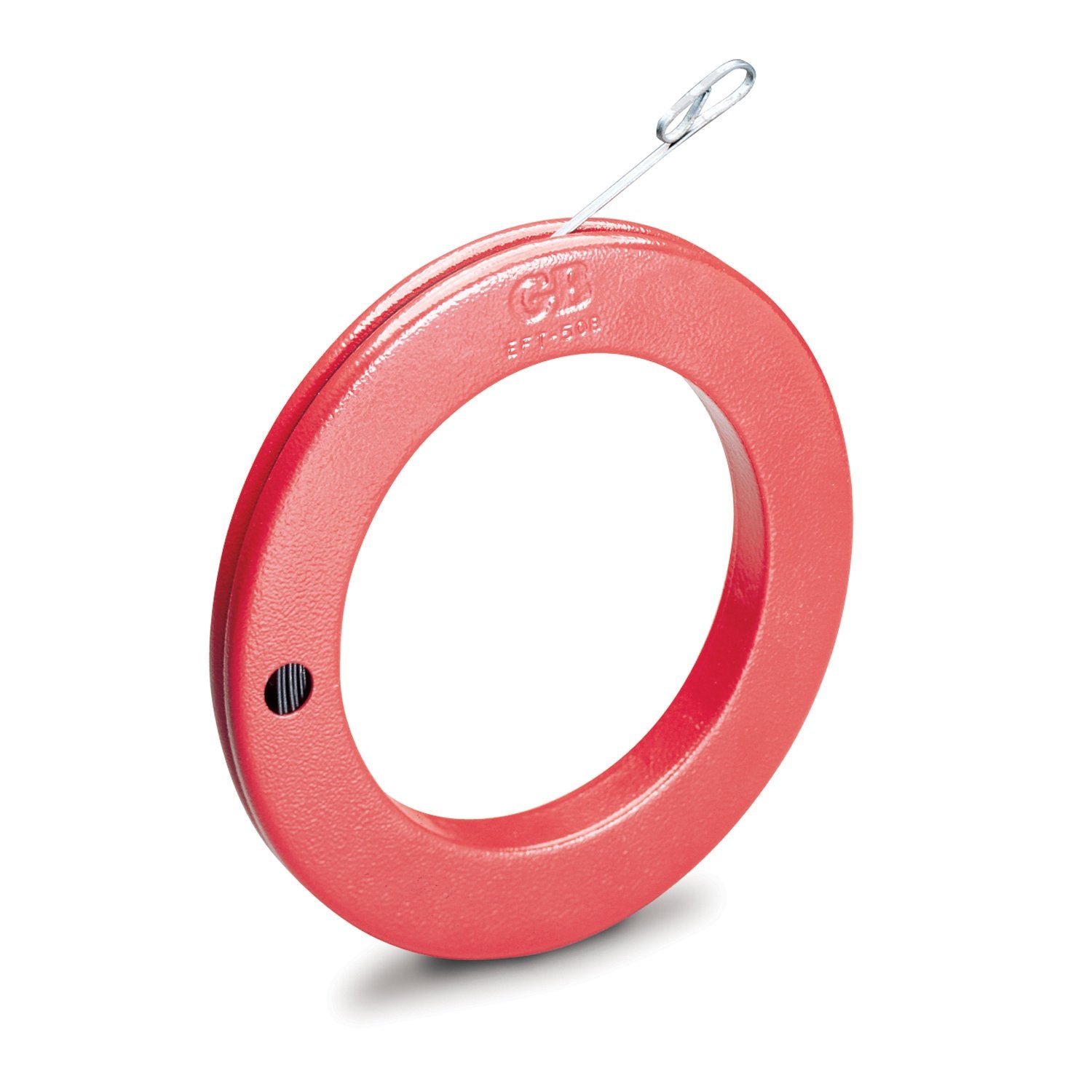 Gardner Bender Eft-50B Steel Fish Tape 50 Ft X  In Flat Tape, Eyelet Tip, Light Weight, Smooth Release And Wind, Electrical Cont