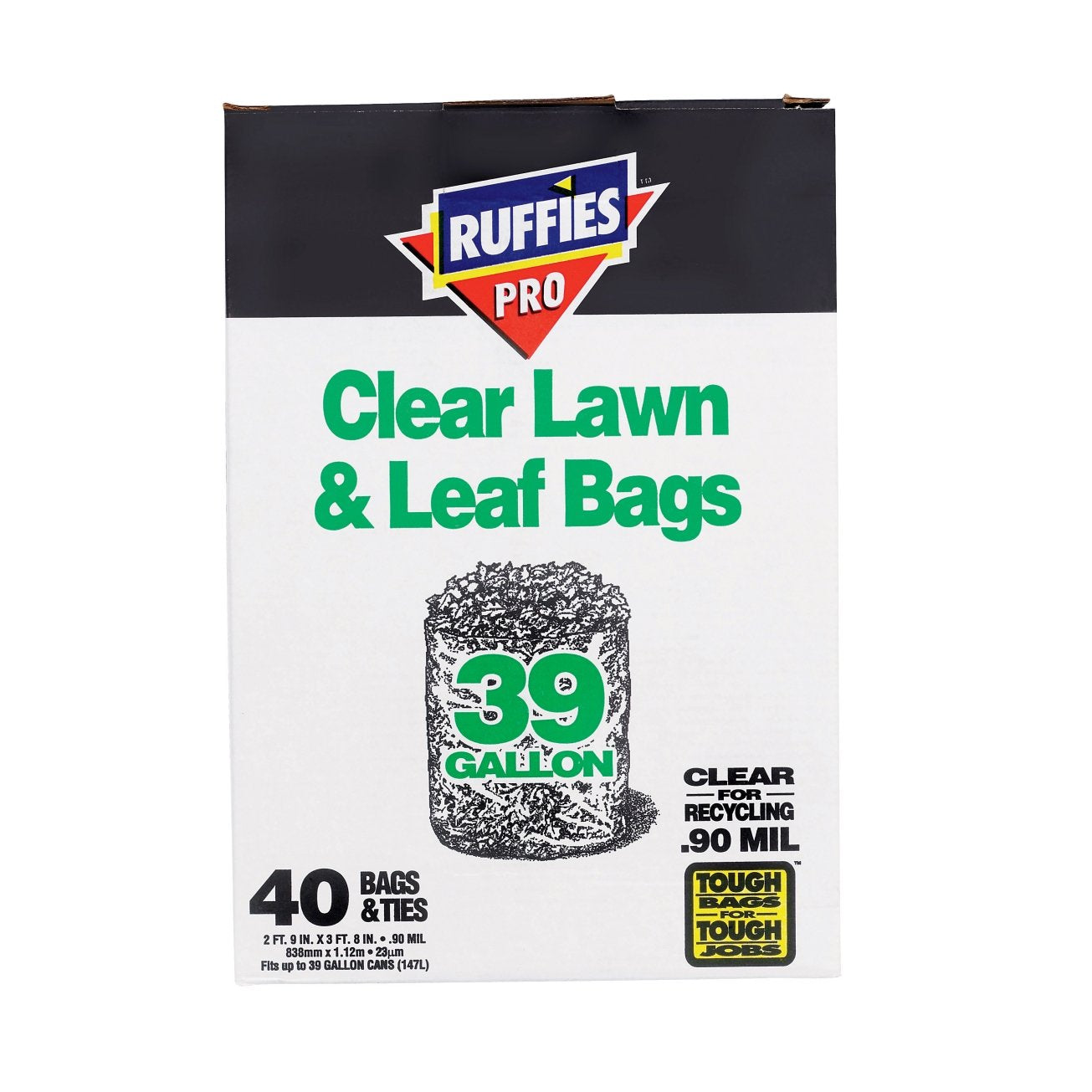 Berry Plastics 618872 Ruffies Lawn And Leaf Bag