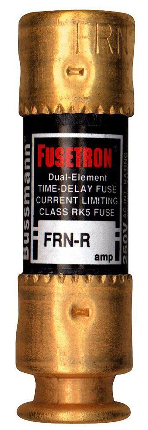 Bussmann Bp/Frn-R-45 45 Amp Fusetron Dual Element Time-Delay Current Limiting Class Rk5 Fuse, 250V Carded Ul Listed, 2-Pack By B