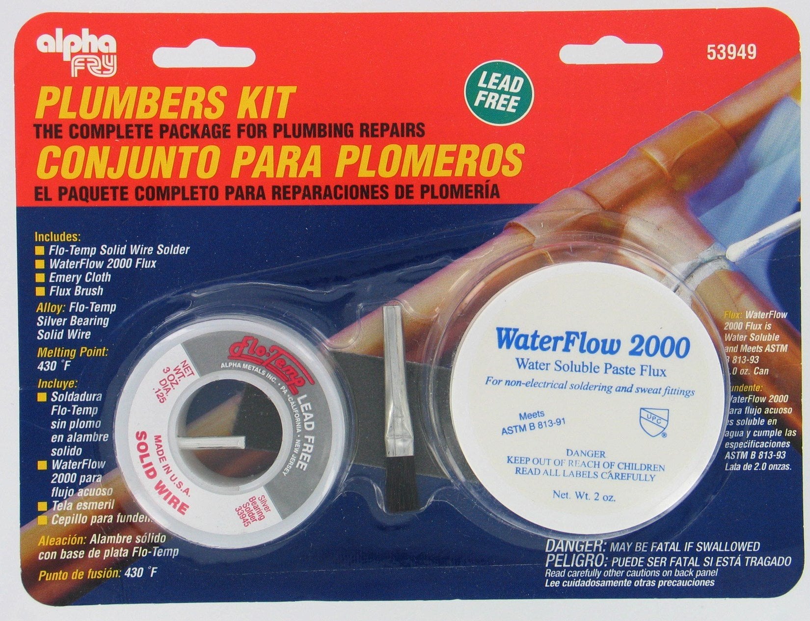 Alpha Fry Am53949 Plumber'S Solder Kit