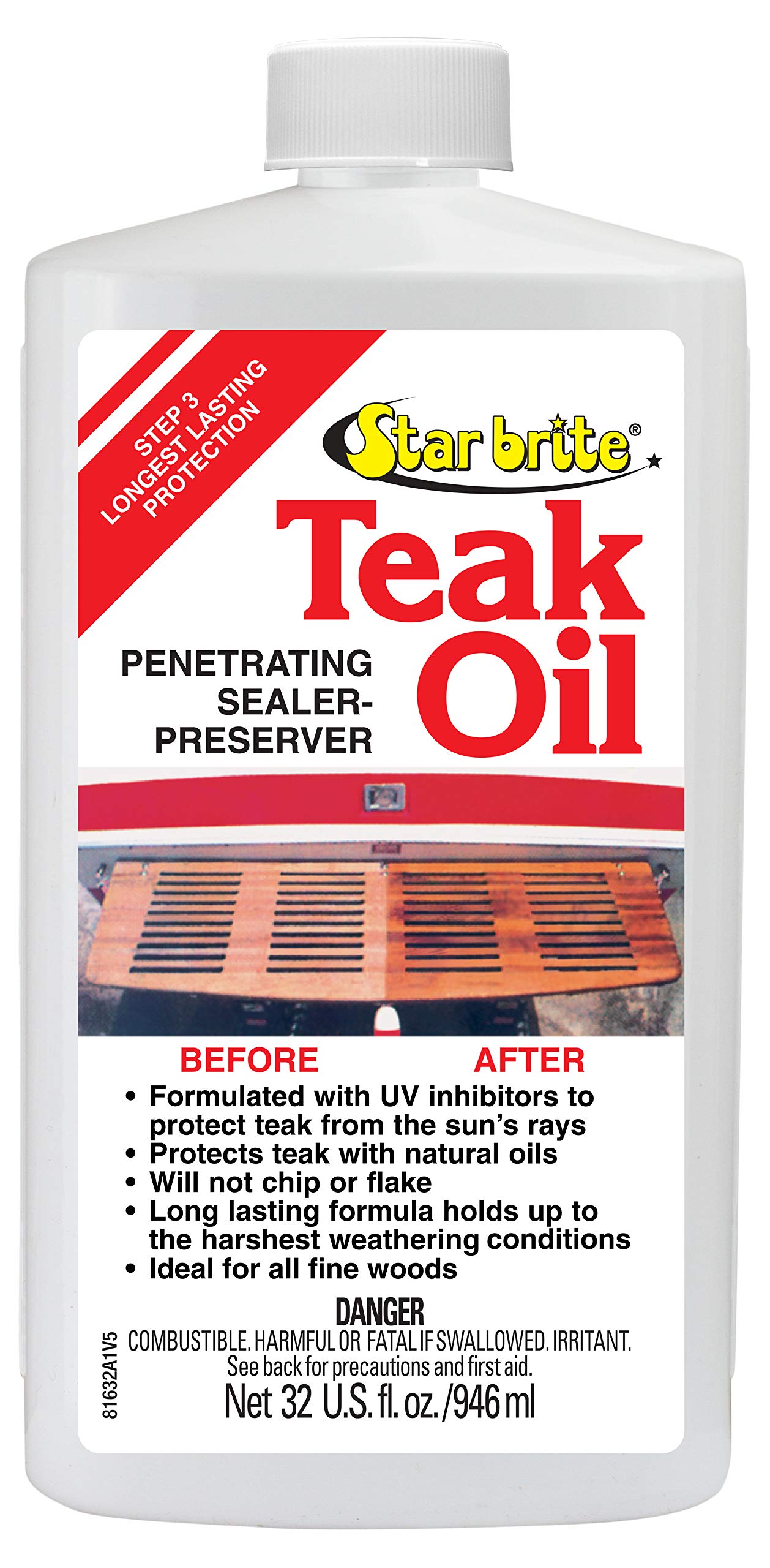 Star Brite Teak Oil - 32 Oz (081632)
