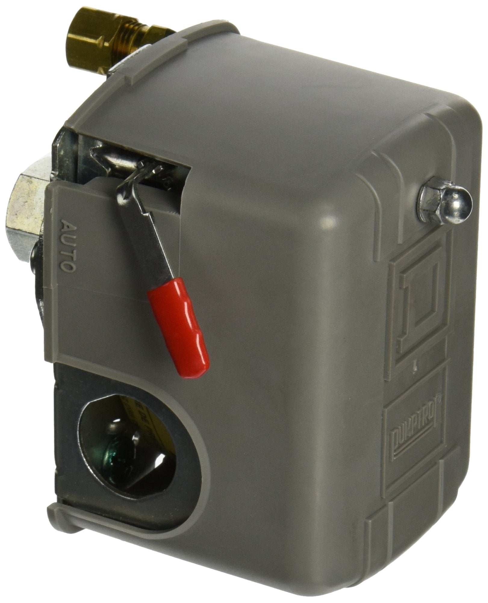 Square D By Schneider Electric 9013Fhg12J52M1X Air-Compressor Pressure Switch, 125 Psi Set Off, 30 Psi Fixed Differential, 14 Np