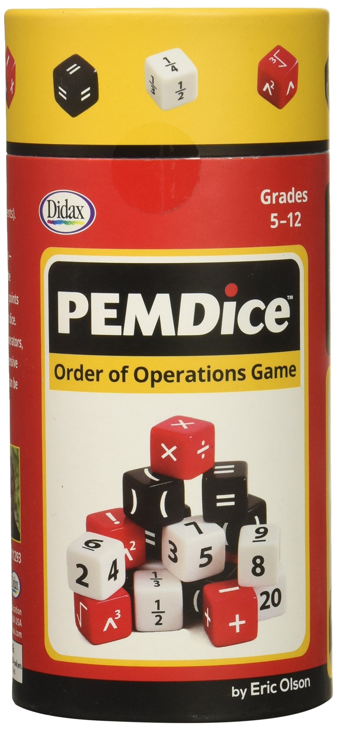 Didax Pemdice Order Of Operations Game