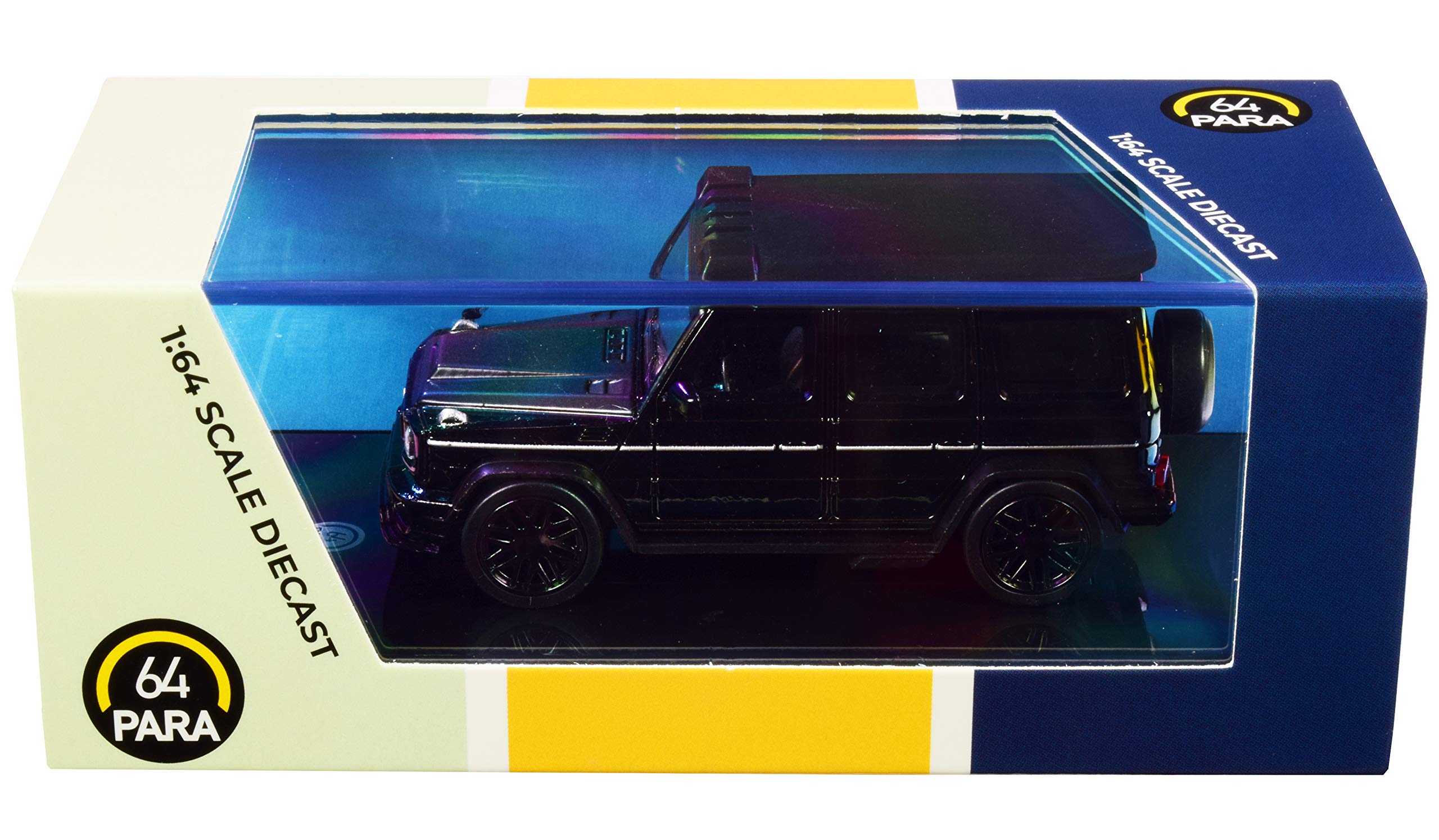 Paragon Models Mercedes Amg G63 Liberty Walk Wagon Black 1/64 Diecast Model Car By Paragon Pa-55163
