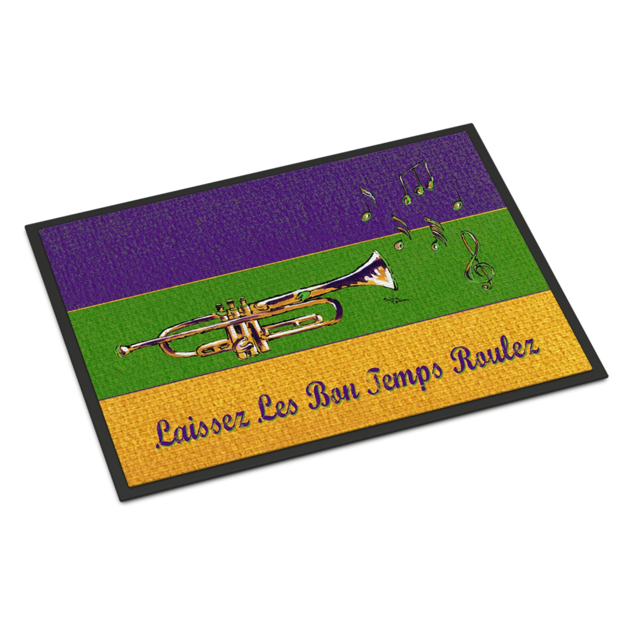 'Caroline'S Treasures 8382Mat Mardi Gras Indoor Or Outdoor Doormat, 18'''' X 27'''', Multicolor''
