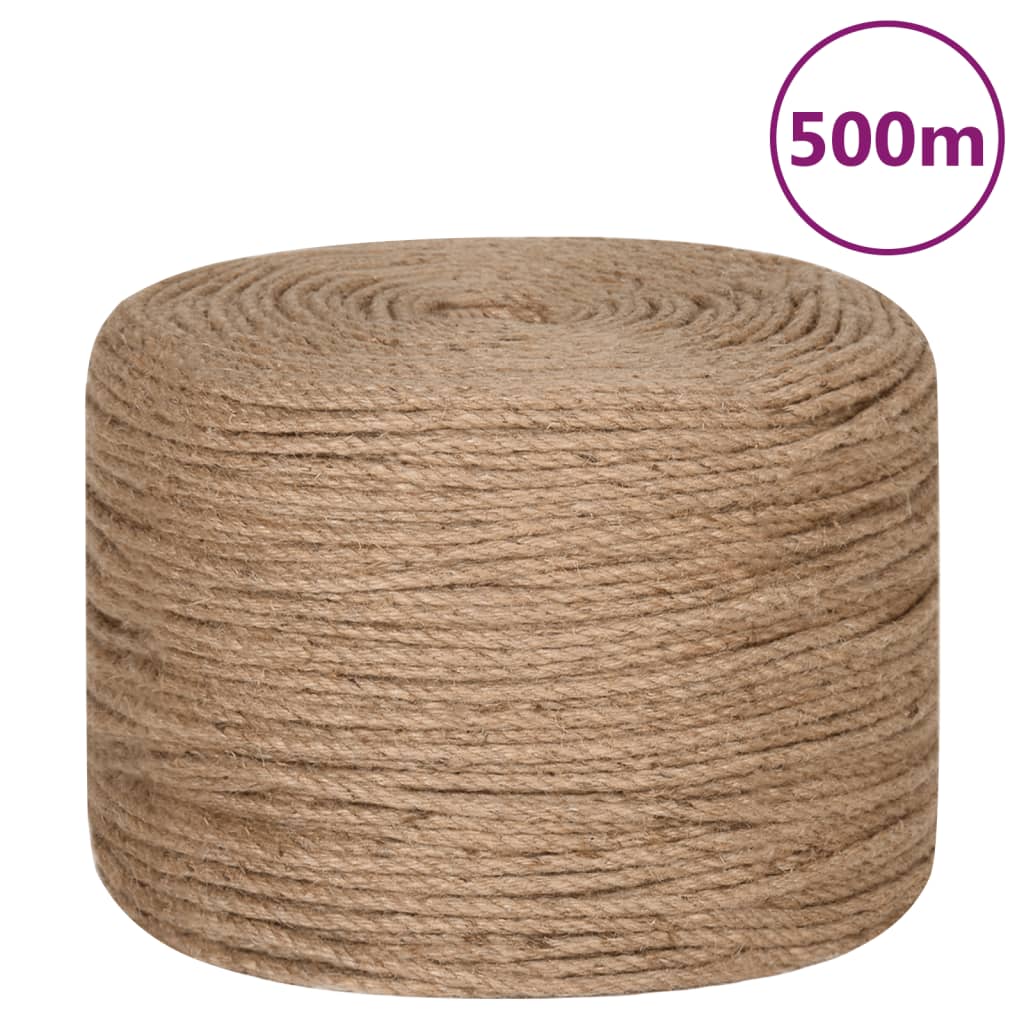Vidaxl Rope 100% Jute 0.31'' 19685''