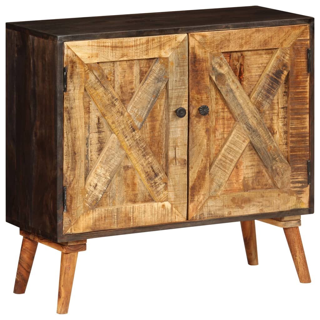 Vidaxl Sideboard Solid Mango Wood 33.5''X11.8''X29.5''