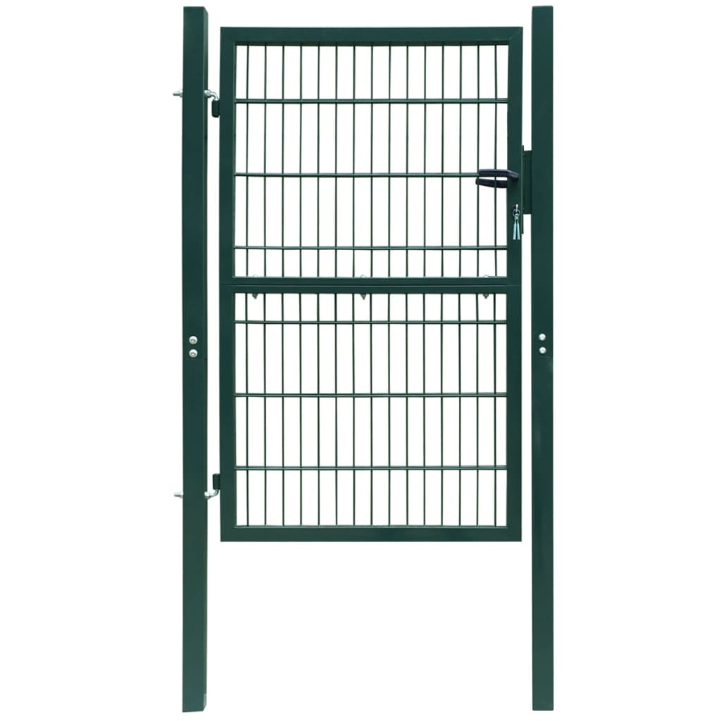 Vidaxl 2D Fence Gate (Single) Green 41.7'' X 66.9''