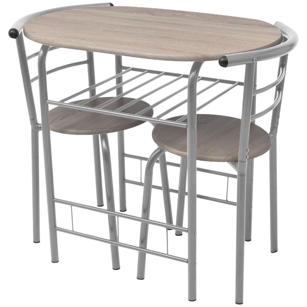 Vidaxl Breakfast Bar Set Mdf