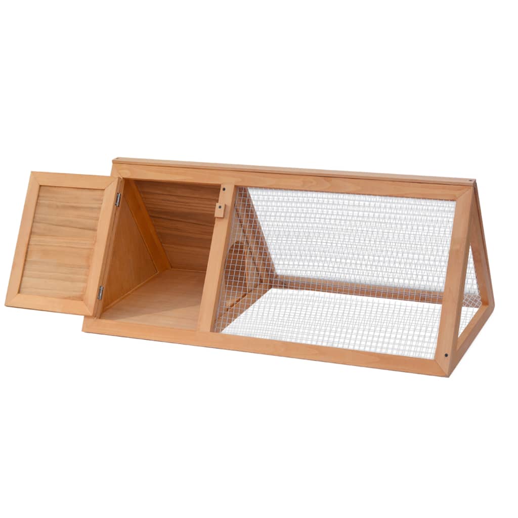 Vidaxl Animal Rabbit Cage Wood