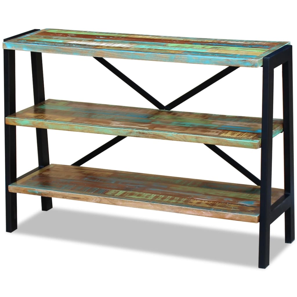 Vidaxl Sideboard 3 Shelves Solid Reclaimed Wood