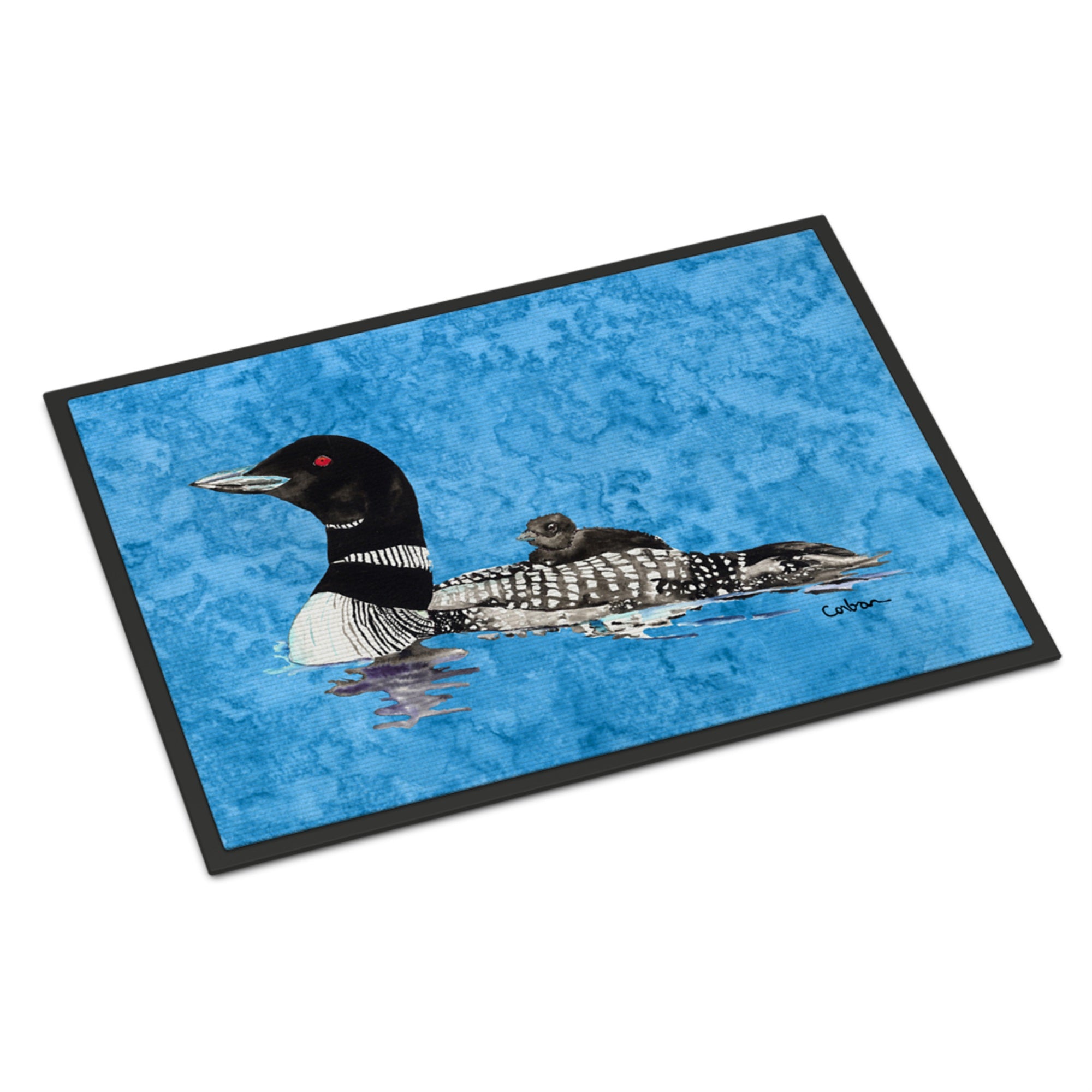 'Caroline'S Treasures Loon Indoor Or Outdoor Doormat, 18'''' X 27'''', Multicolor''