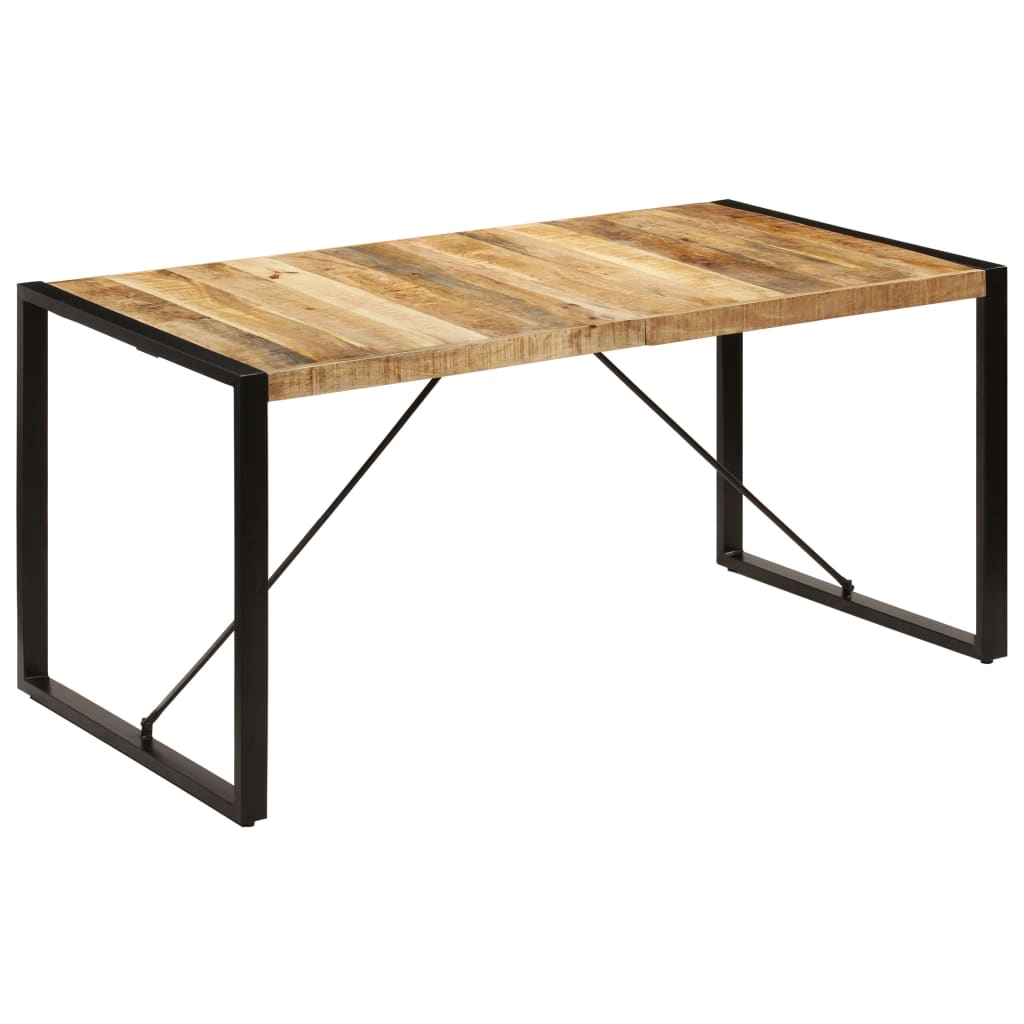 Vidaxl Dining Table 63''X31.5''X29.5'' Solid Mango Wood