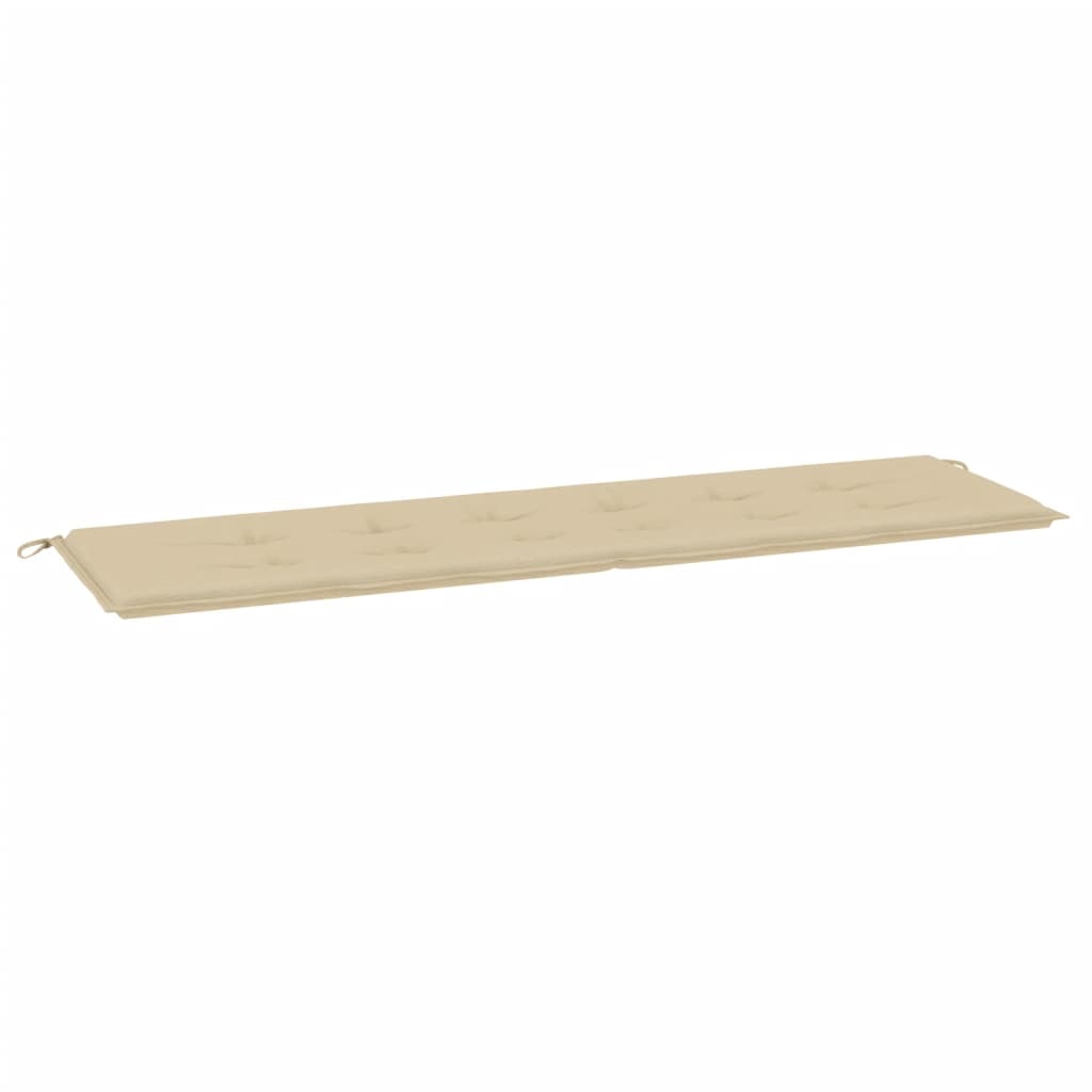 Vidaxl Garden Bench Cushion Beige 70.9''X19.7''X1.2''