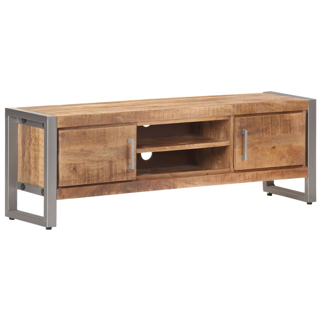 Vidaxl Tv Cabinet 47.2''X11.8''X15.7'' Rough Mango Wood