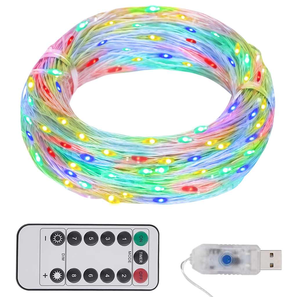 Vidaxl Led String With 300 Leds Multicolor 98.4'