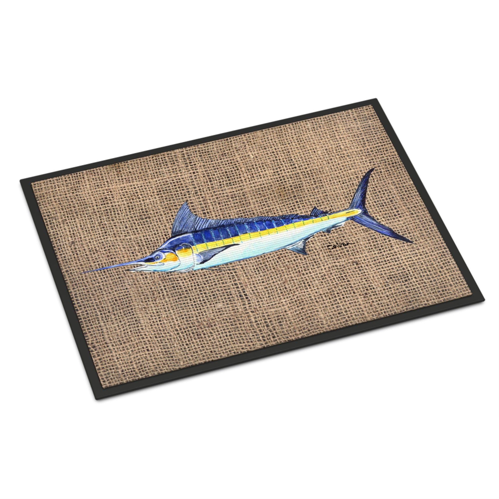 'Caroline'S Treasures Fish Marlin Indoor Or Outdoor Doormat, 24'''' X 36'''', Multicolor''