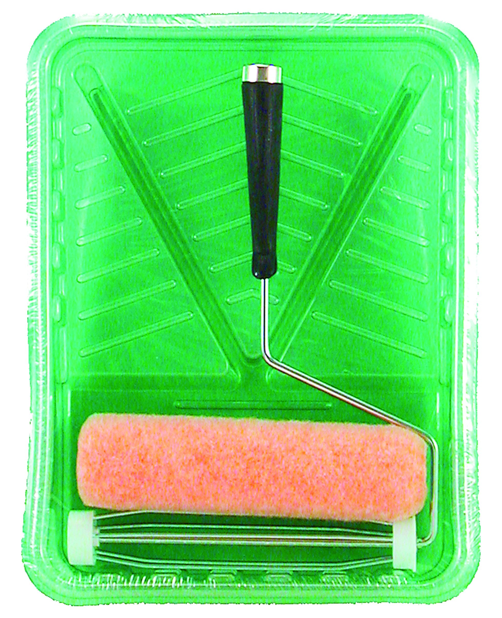Premier Deluxe Paint Roller & Plastic Tray Set, 3 Piece, 9Xgp