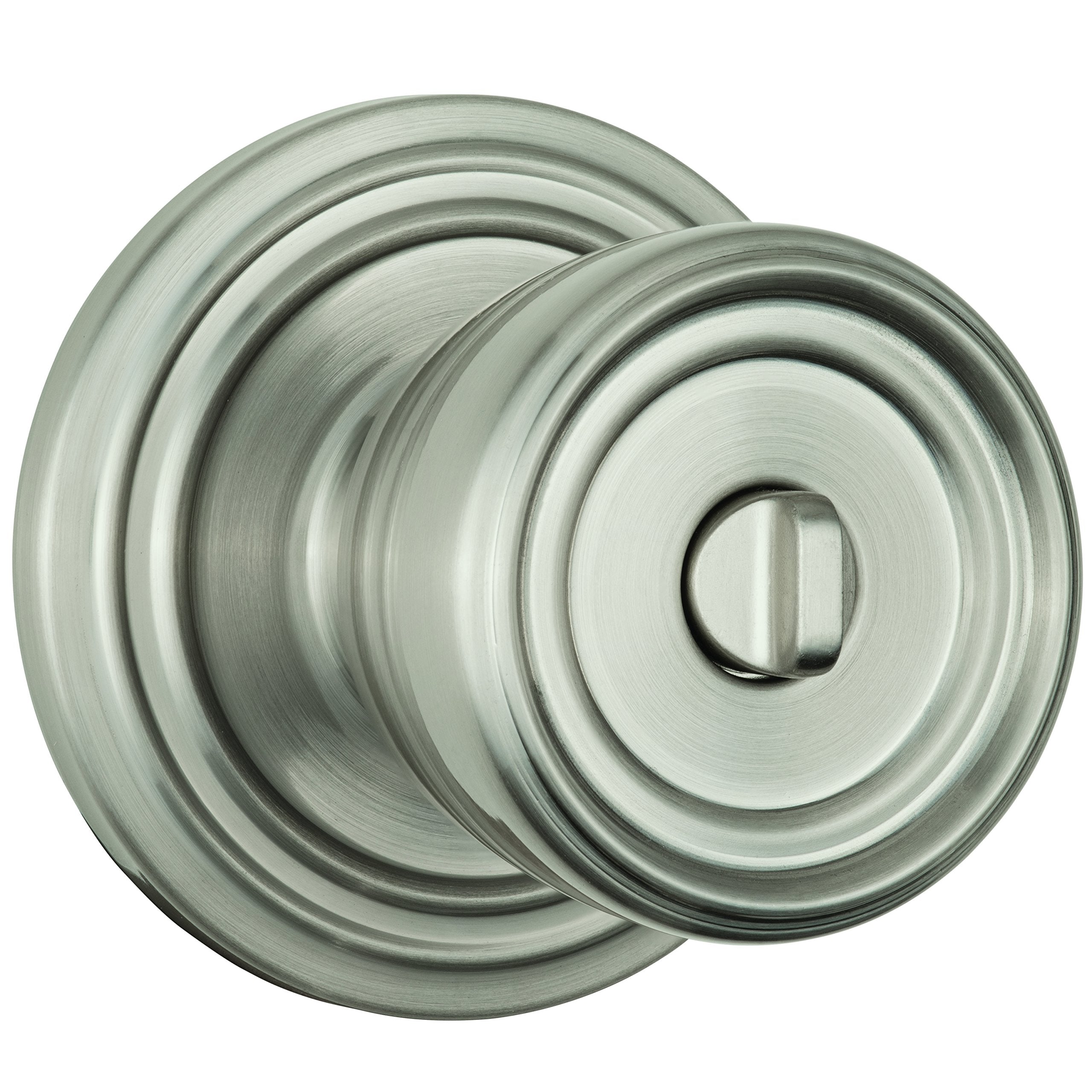 Brinks 23025-119, Satin Nickel Push Pull Rotate Barrett Privacy Knob