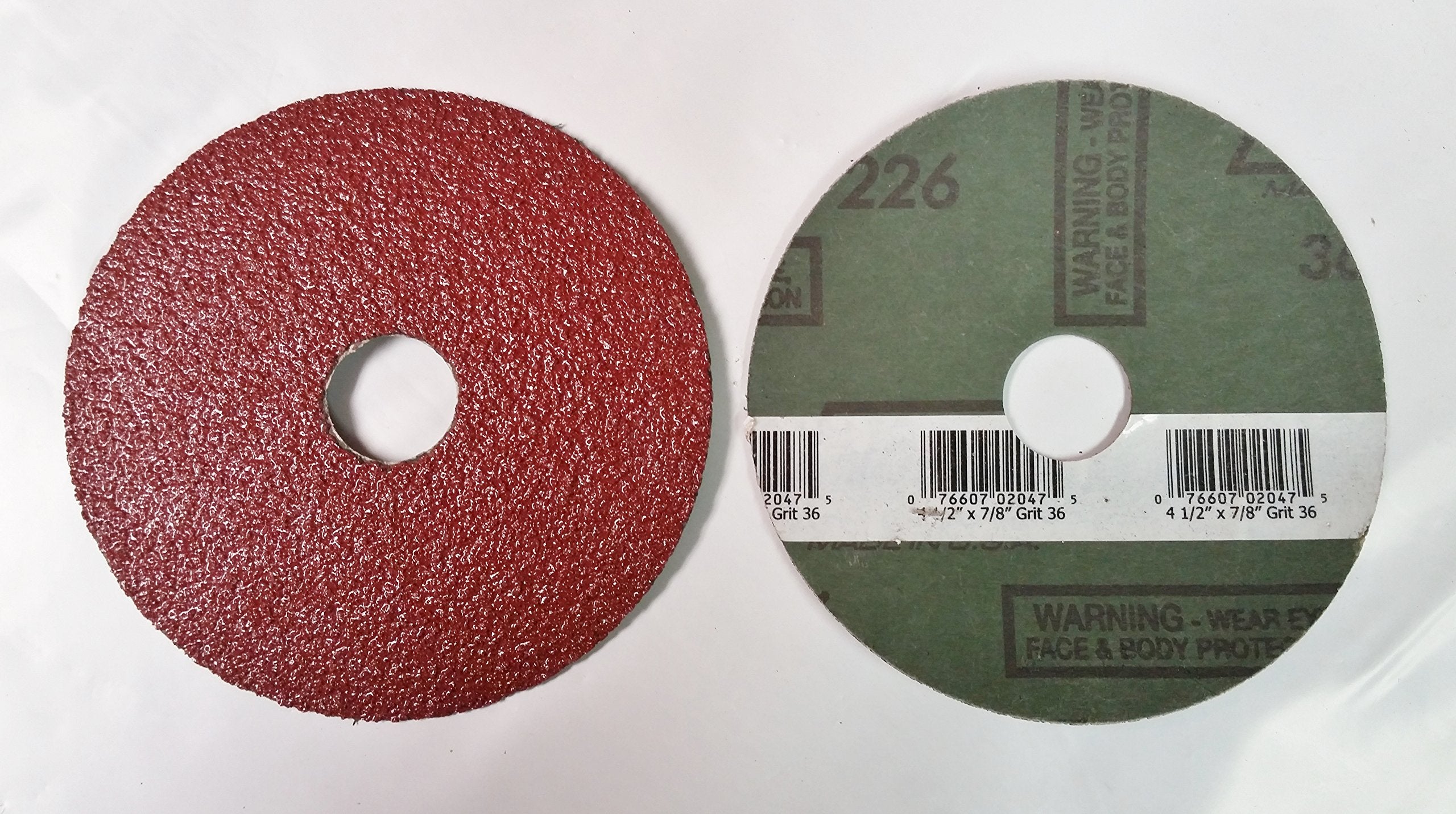 Norton 02047 4-12 36 Grit Aluminum Oxide Fiber Disc