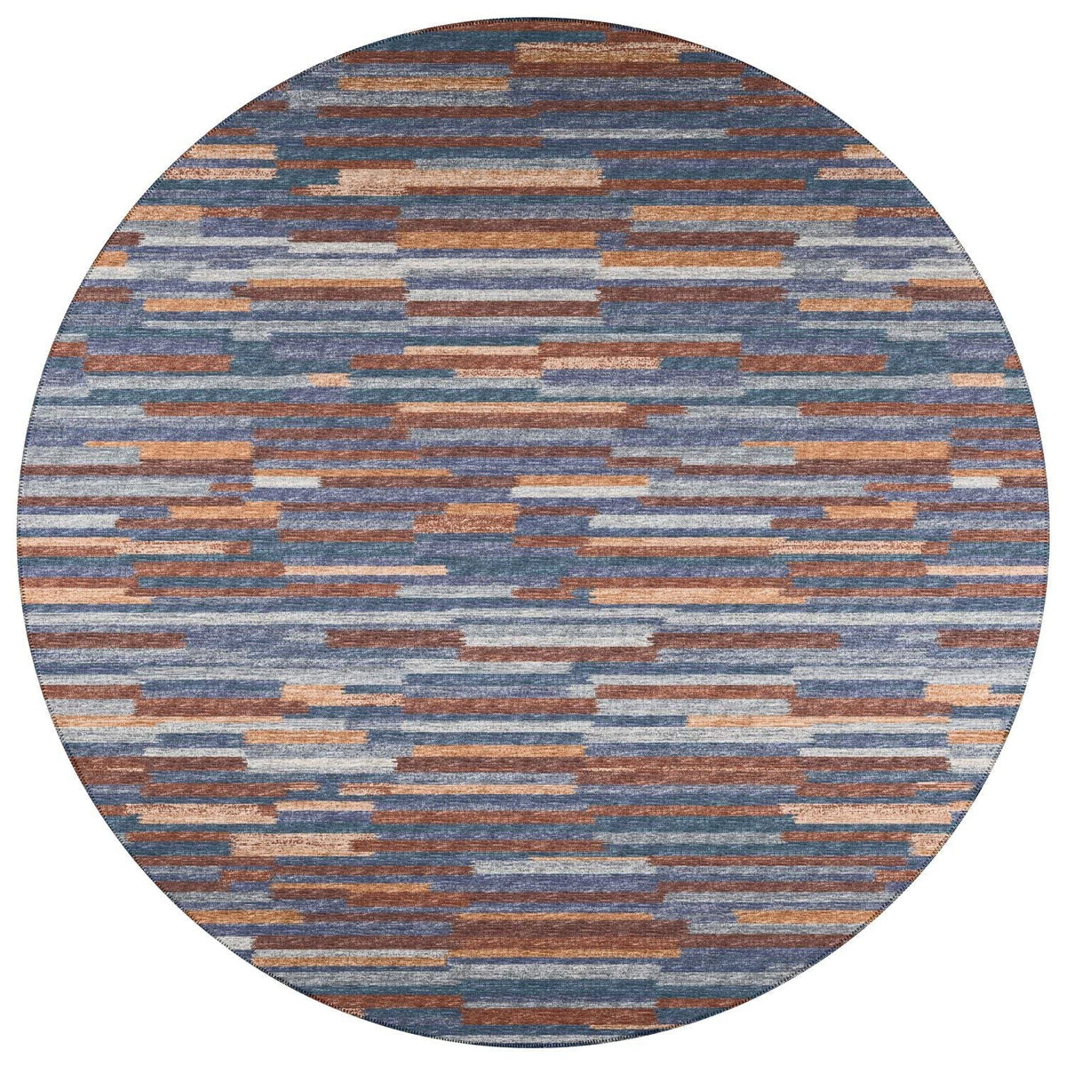 Sedona Sn8 Blue Transitional Rug Round 10' X 10'
