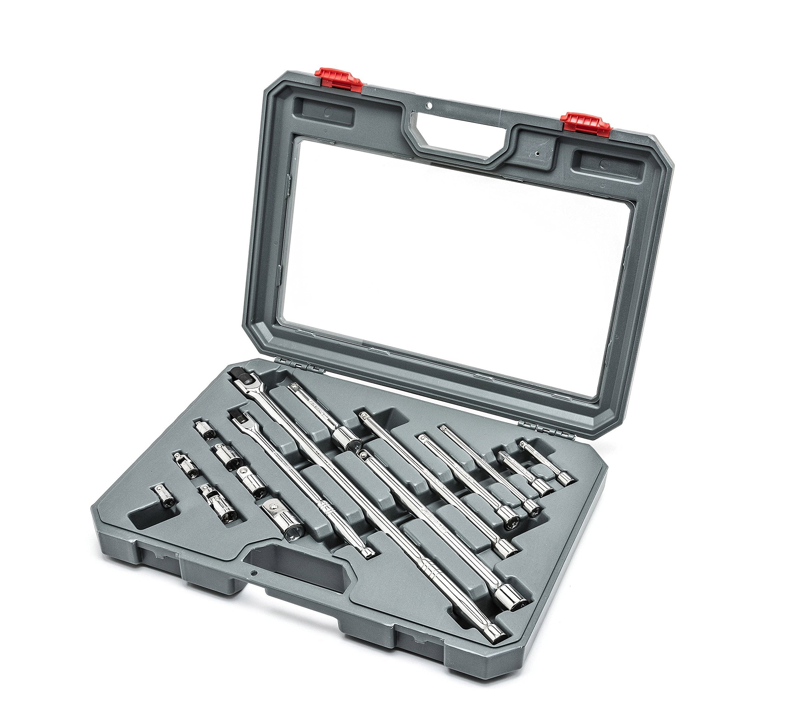 Crescent 16 Pc 14, 38, 12 & 34 Socket Accessories Set - Ctk16Aset