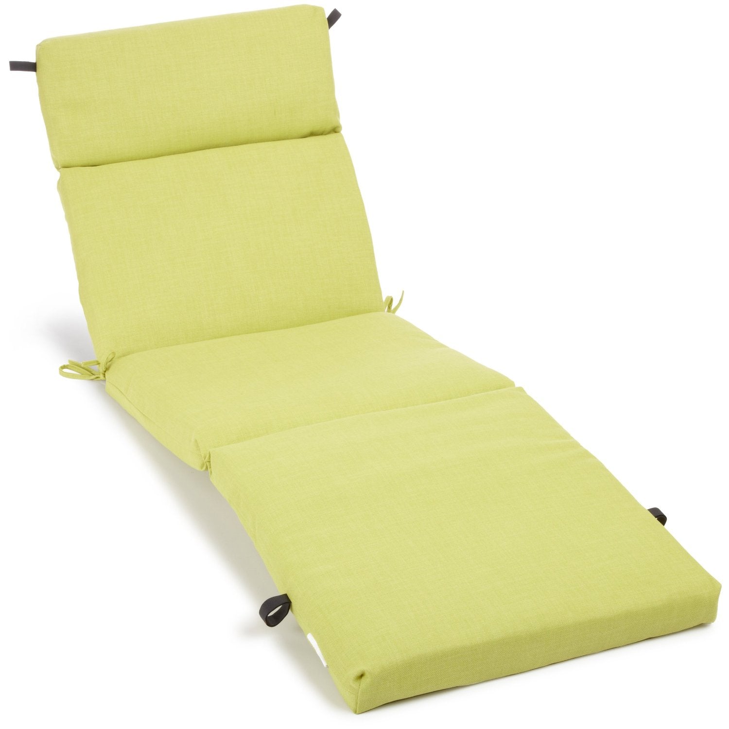 72-Inch Outdoor Chasie Lounge Cushion - Lime