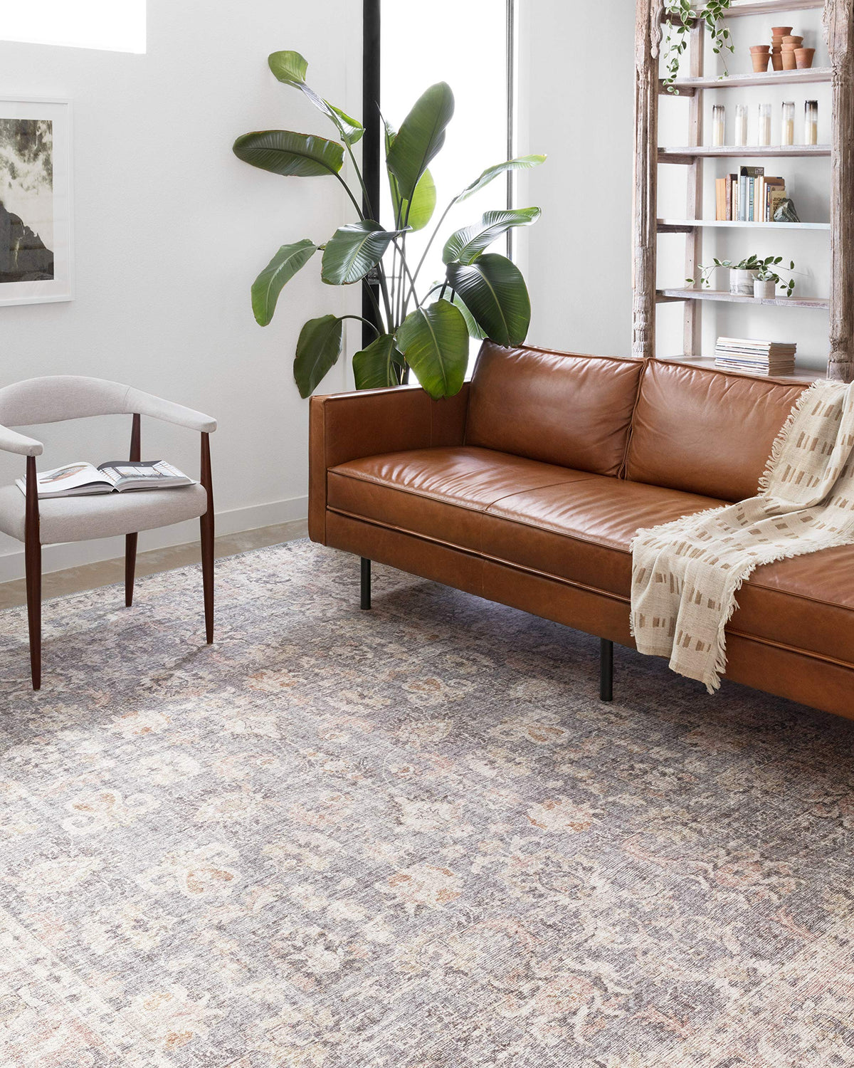 Loloi Ii Skye Collection Sky-01 Grey  Apricot, Traditional 9-0 X 12-0 Area Rug