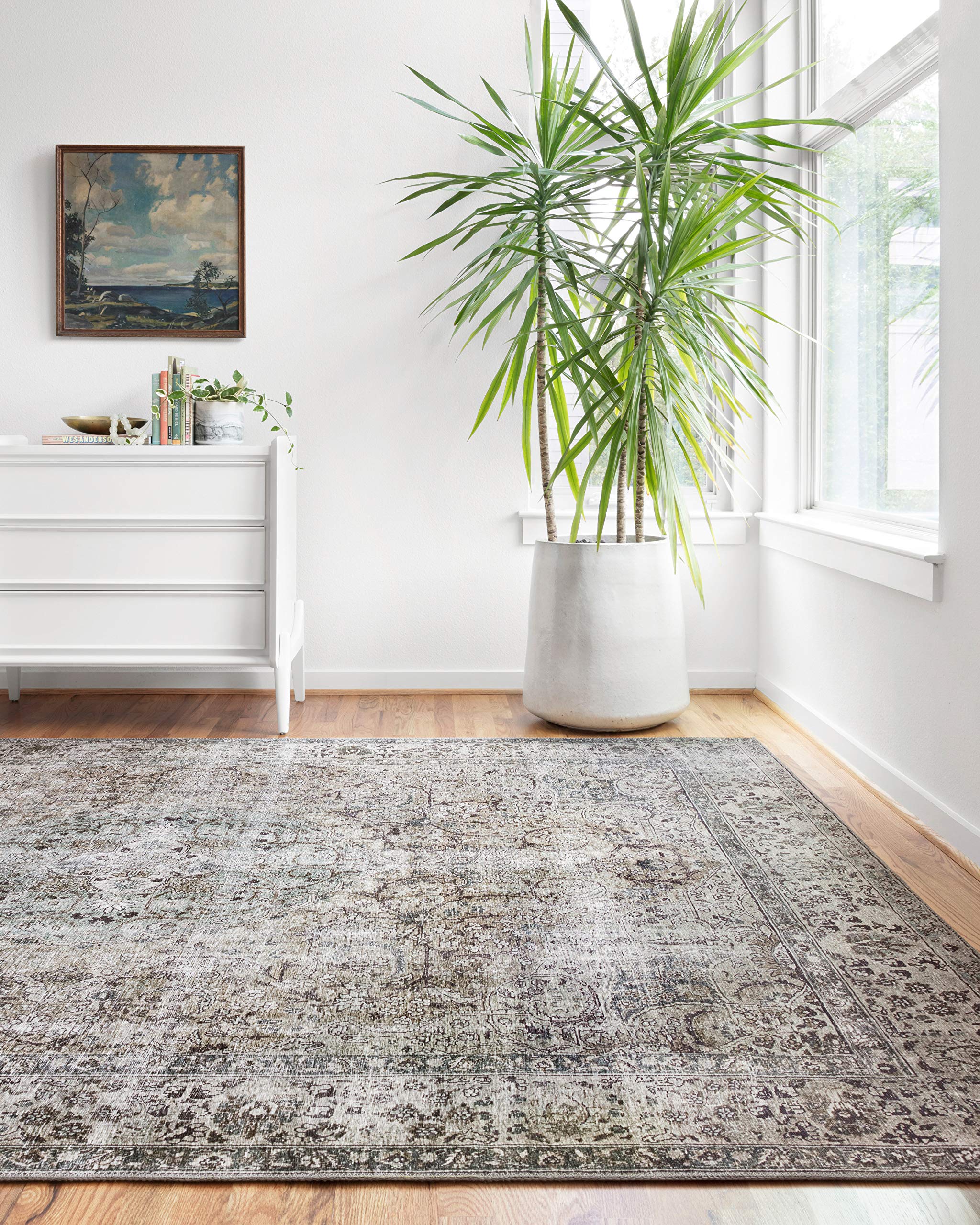 Loloi Ii Layla Collection Lay-06 Taupestone, Traditional 3-6 X 5-6 Accent Rug