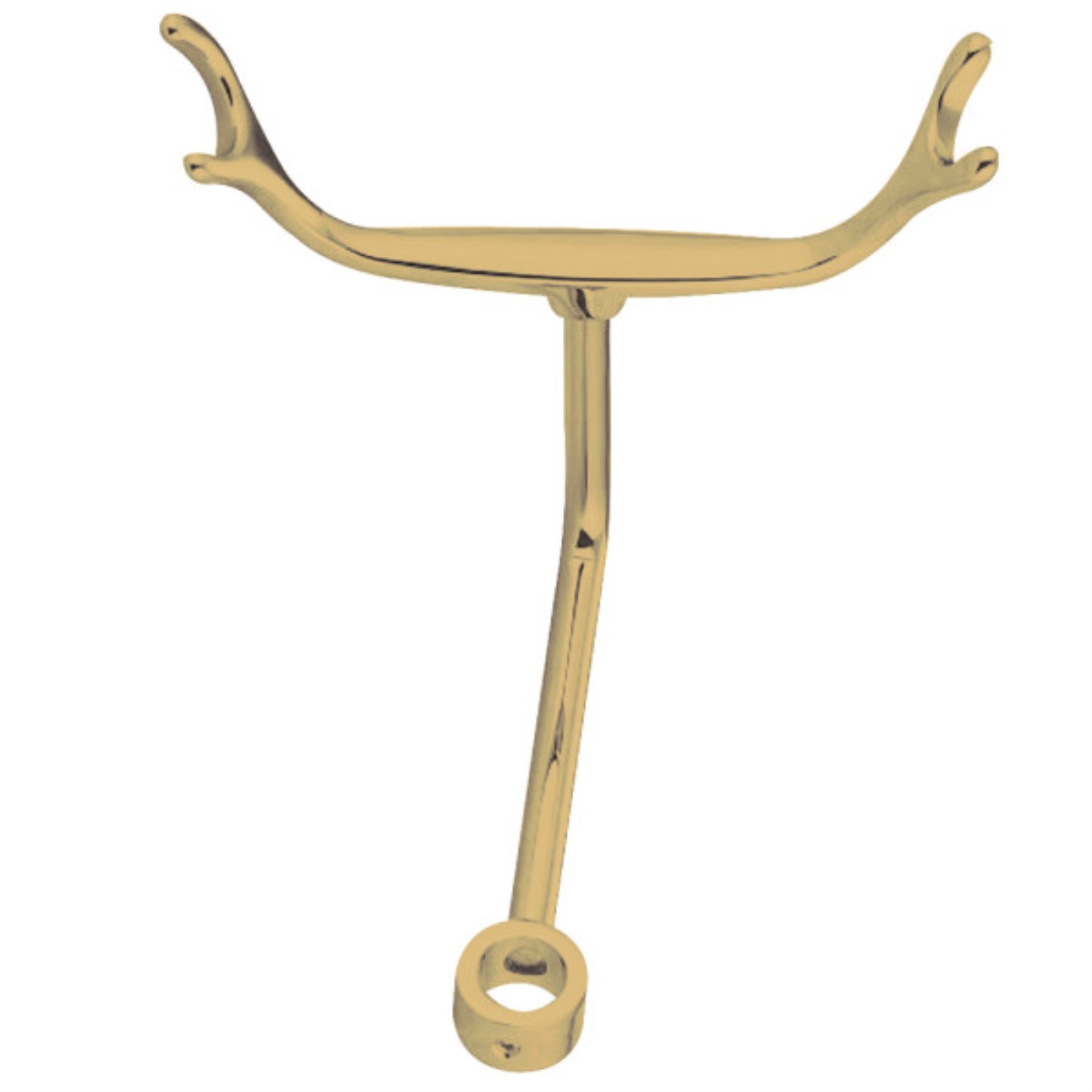 Kingston Brass Abt1050-2 Vintage Shower Pole Holder, Polished Brass