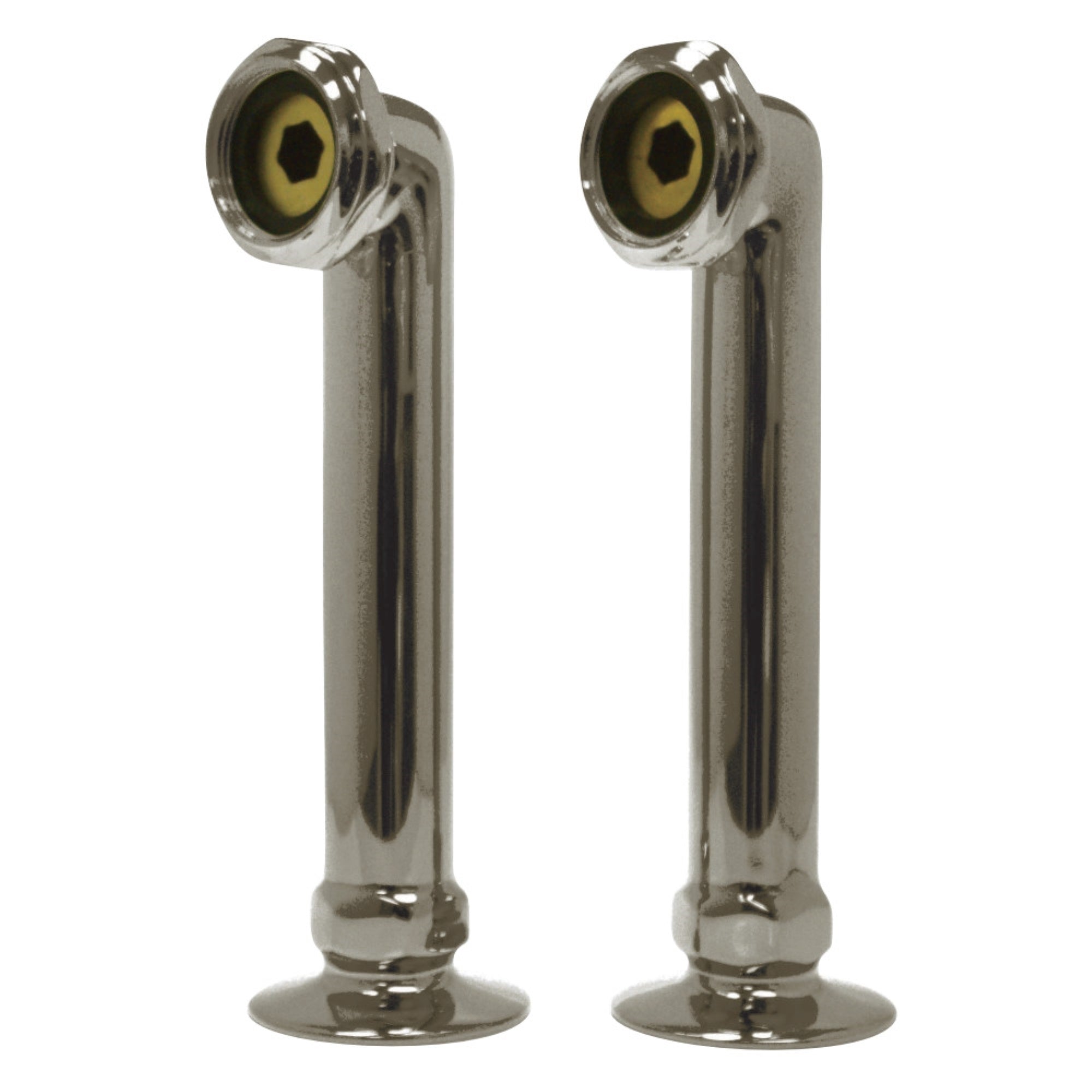 Aqua Vintage Ae6Rs8 6'' Deck Mount Riser For Faucet, Brushed Nickel