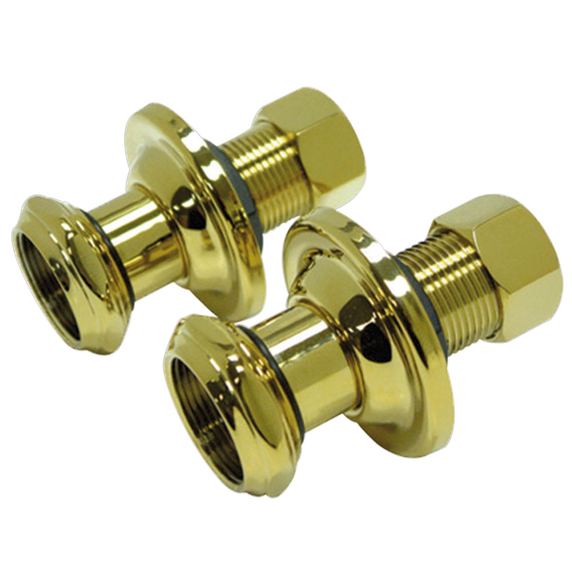 Aqua Vintage Aeu4102 1-3/4'' Wall Union Extension, Polished Brass