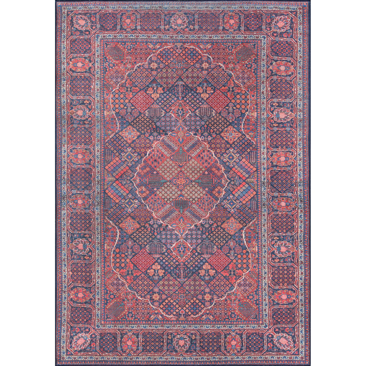 Momeni Afshar Afs10 Navy  2' X 3'