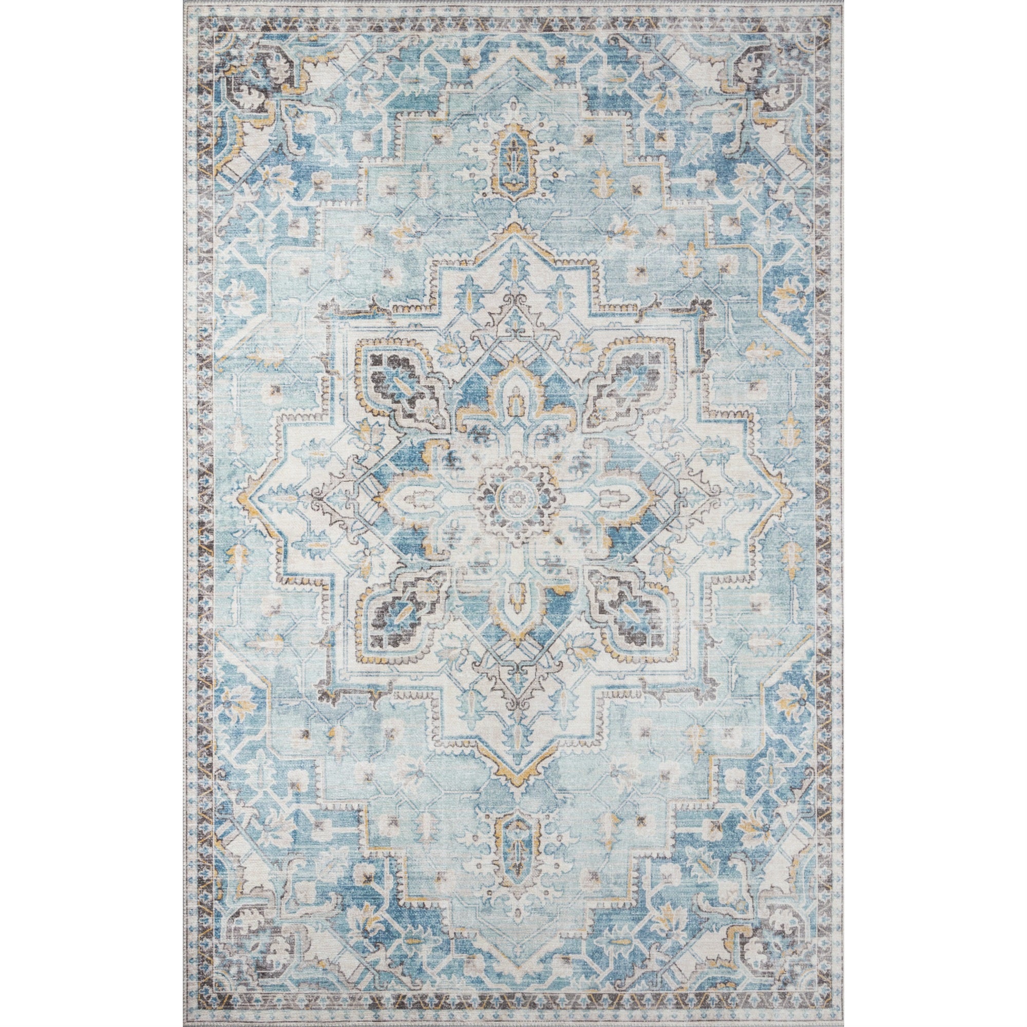 Momeni Afshar Afs32/Light Blue -2' X 3'