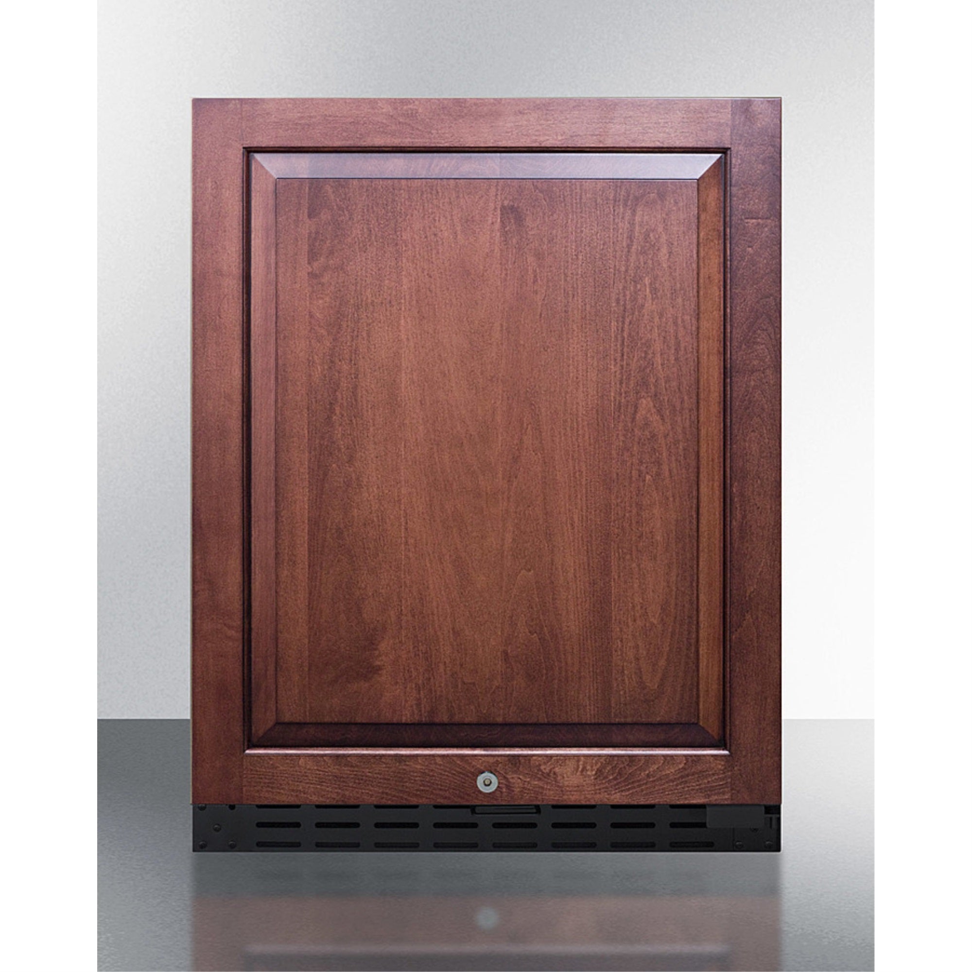 Built-In Undercounter Ada Compliant All-Refrigerator With Panel-Ready Door, Black Cabinet, Door Storage, Digital Controls, And W