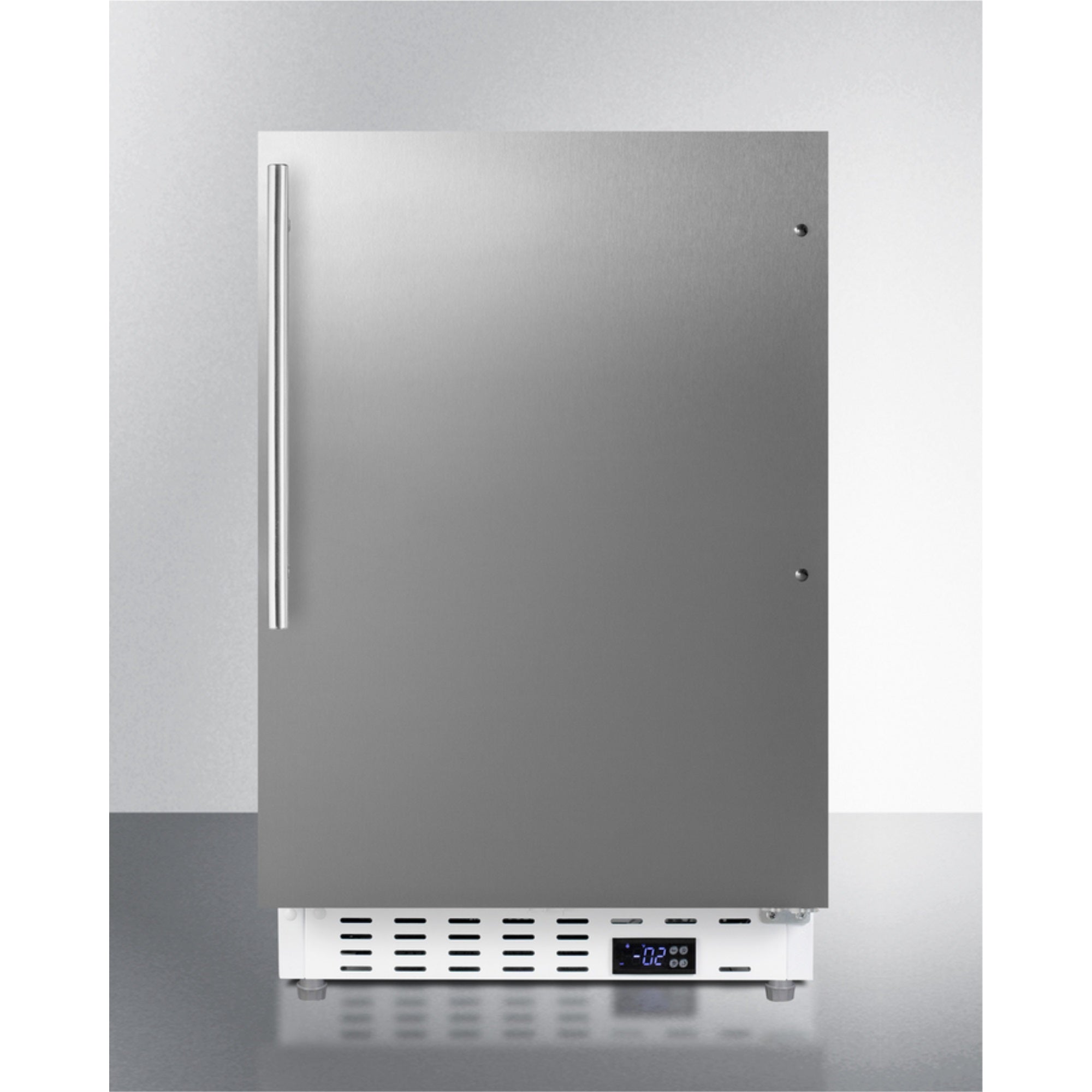 Ada Compliant Built-In Or Freestanding 20'' Wide Manual Defrost All-Freezer For Residential Use