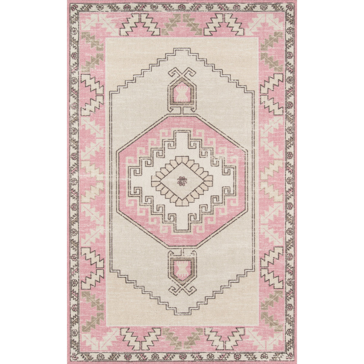 Momeni Anatolia Ana-2 Pink  7'9'' X 9'10''