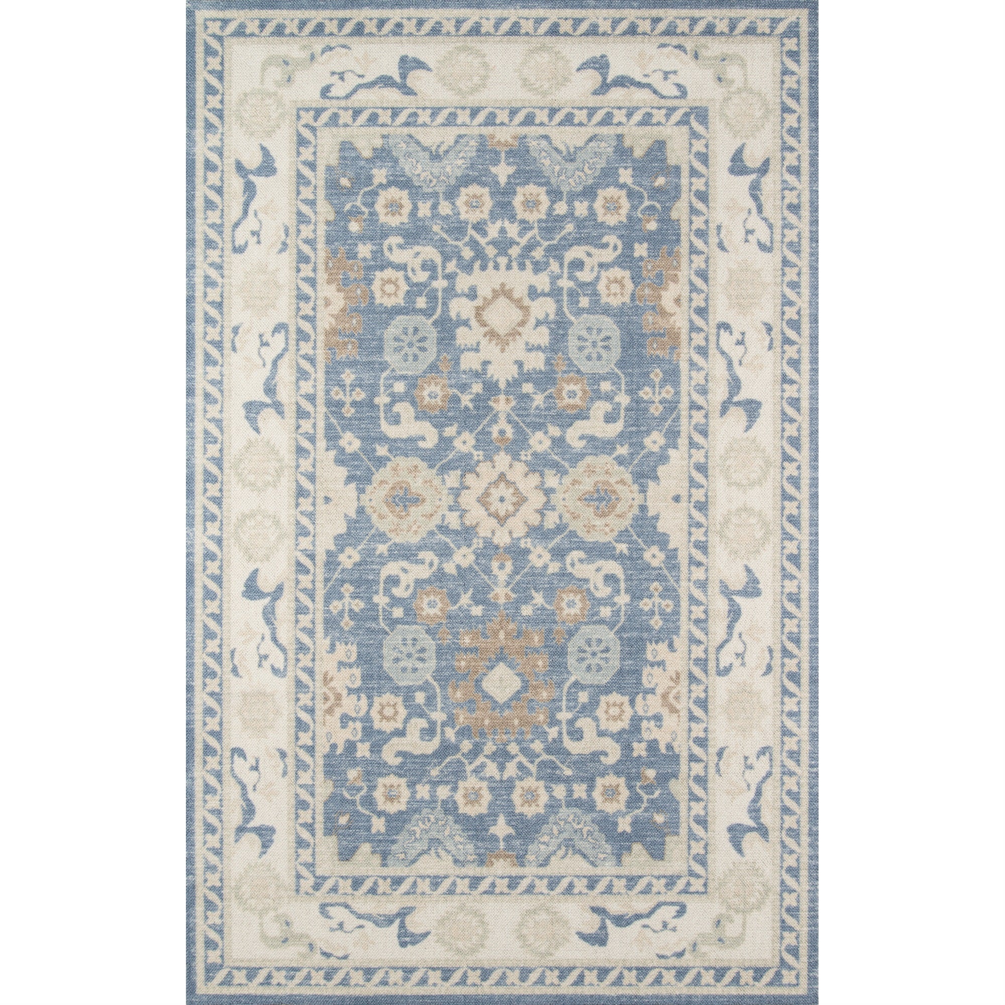 Momeni Anatolia Ana-7 Light Blue  2'3'' X 7'6'' Runner