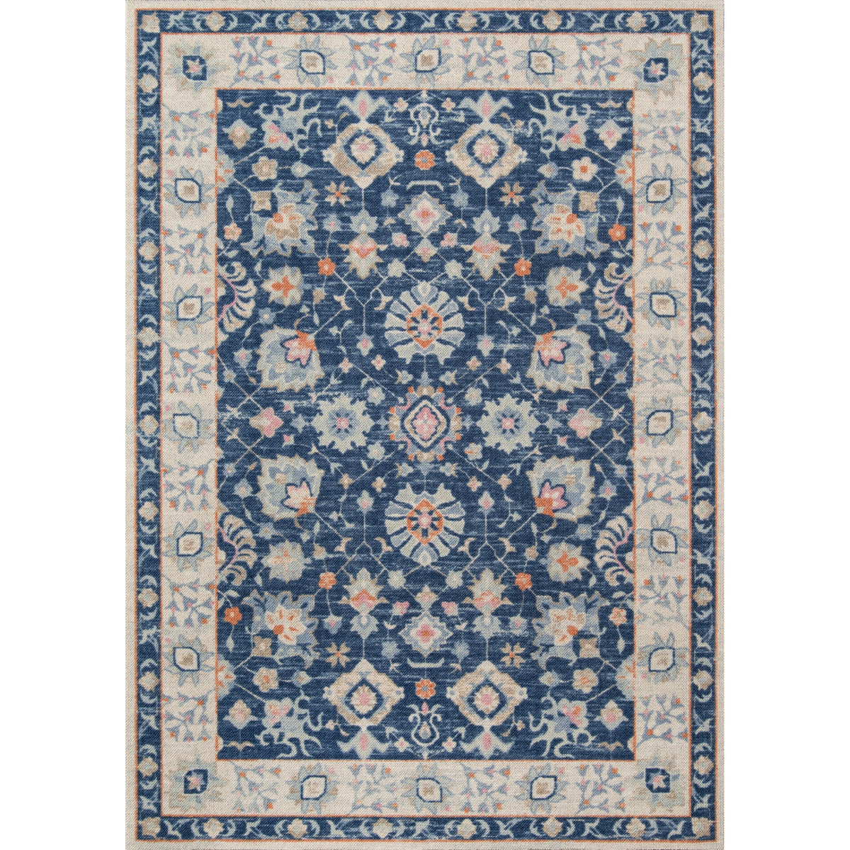 Momeni Anatolia Ana-8 Navy  2'3'' X 7'6'' Runner
