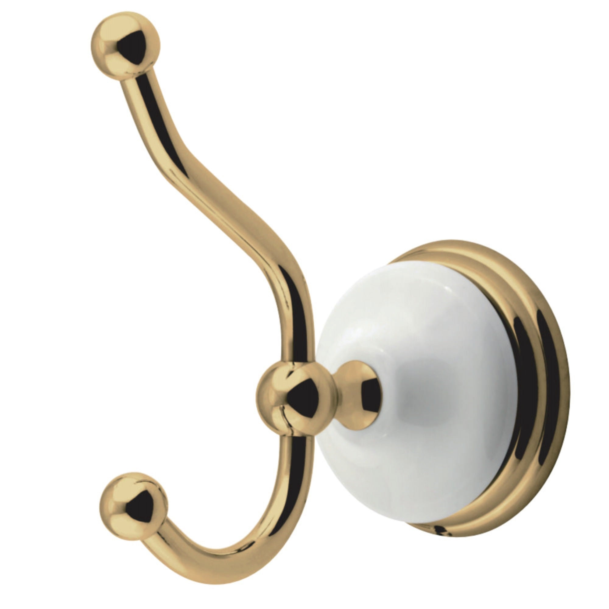 Kingston Brass Ba1117Pb Victorian Robe Hook, Polished Brass
