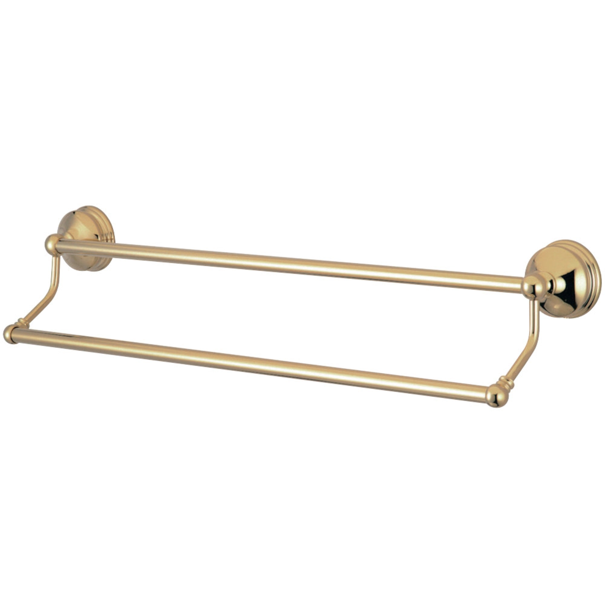 Kingston Brass Ba116318Pb Vintage 18'' Dual Towel Bar, Polished Brass