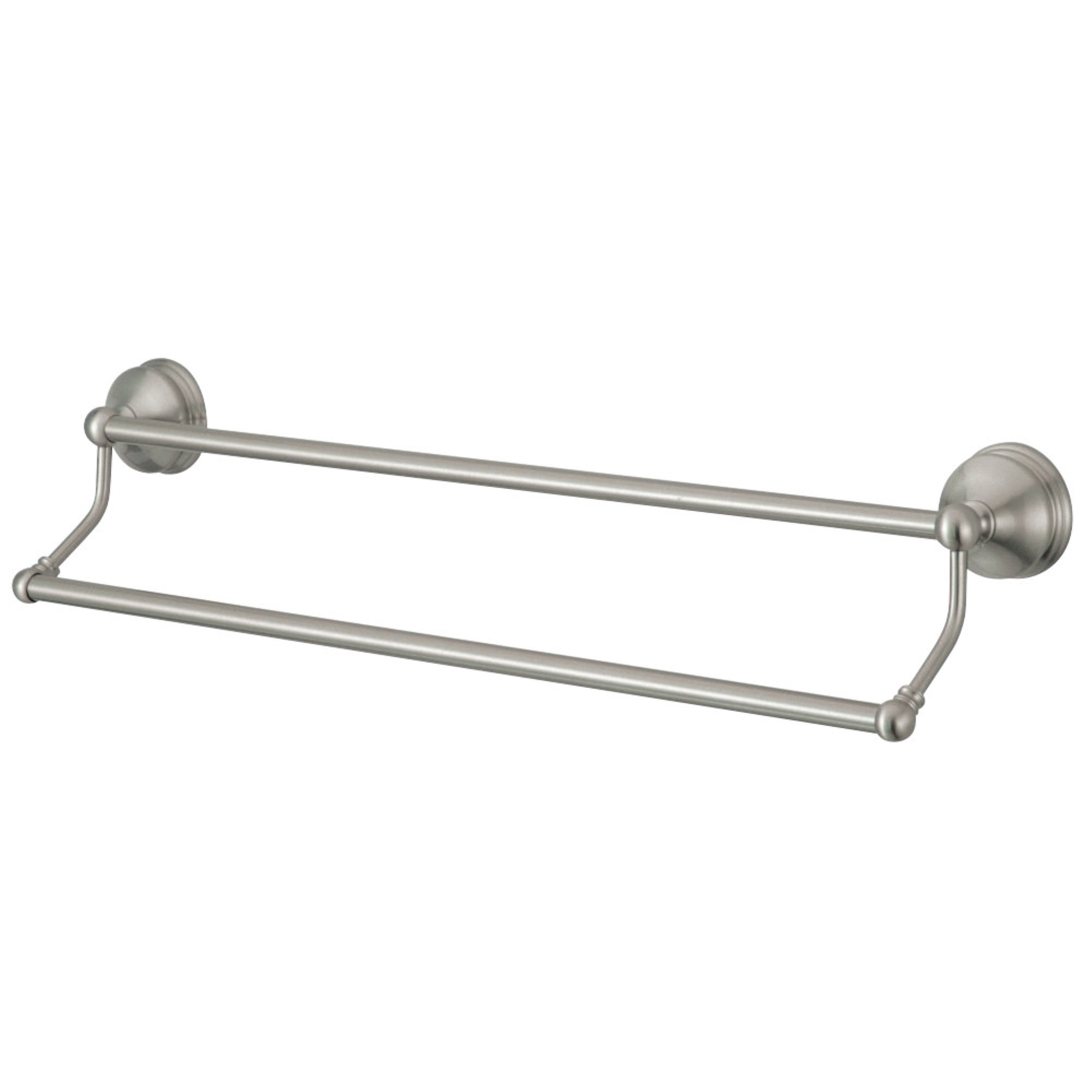 Kingston Brass Ba116318Sn Vintage 18'' Dual Towel Bar, Brushed Nickel