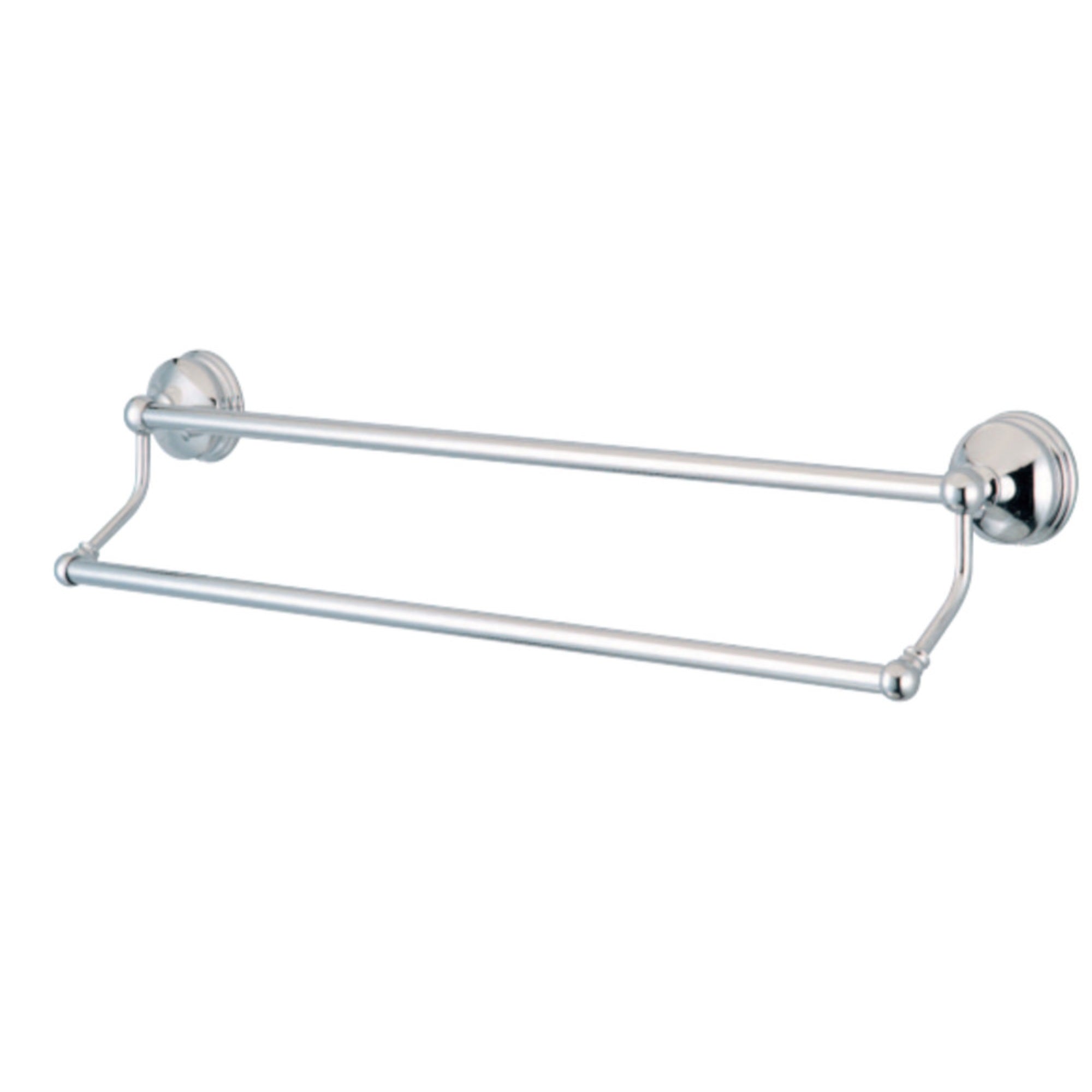 Kingston Brass Ba1163C Vintage 24'' Dual Towel Bar, Polished Chrome