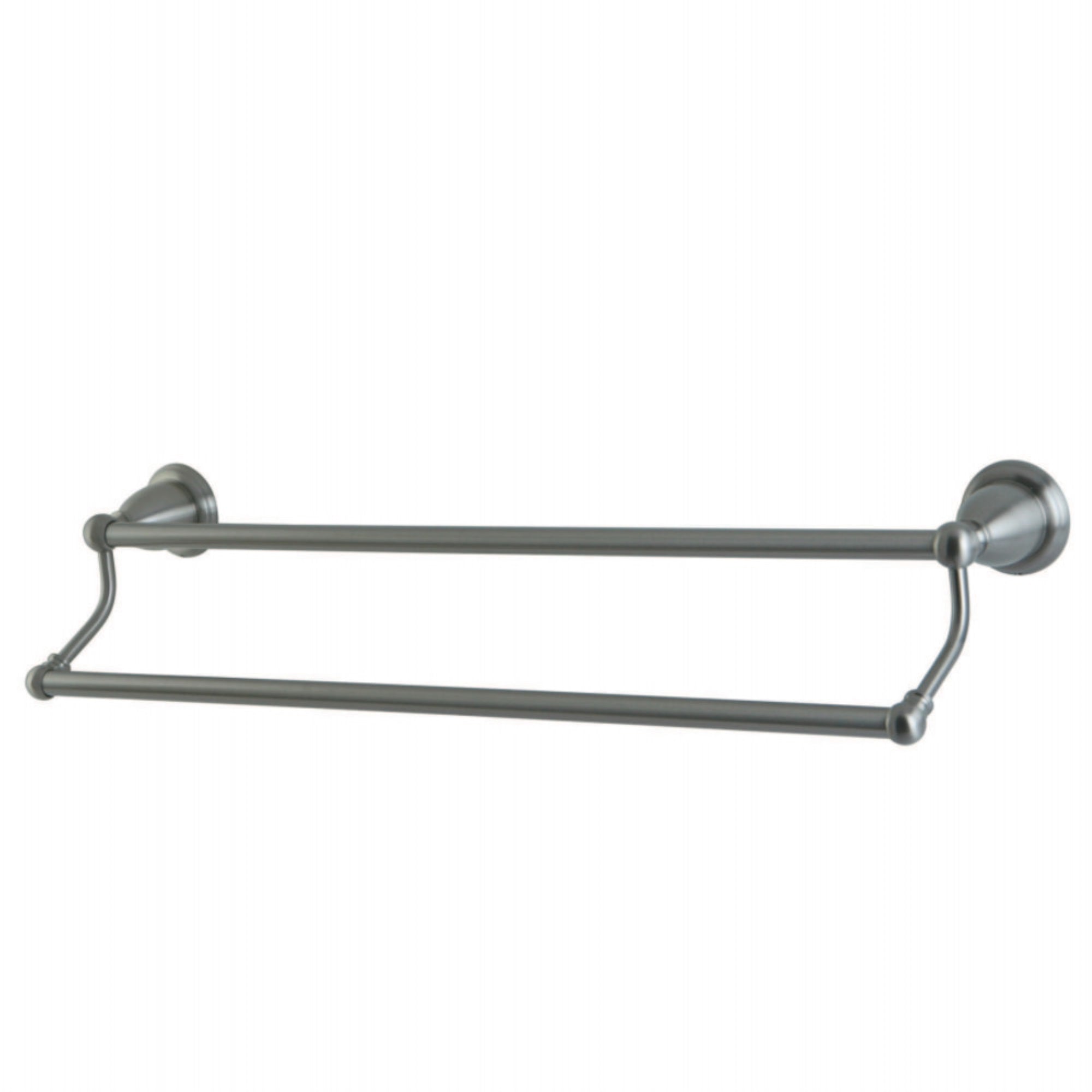 Kingston Brass Ba175318Sn Heritage 18'' Dual Towel Bar, Brushed Nickel