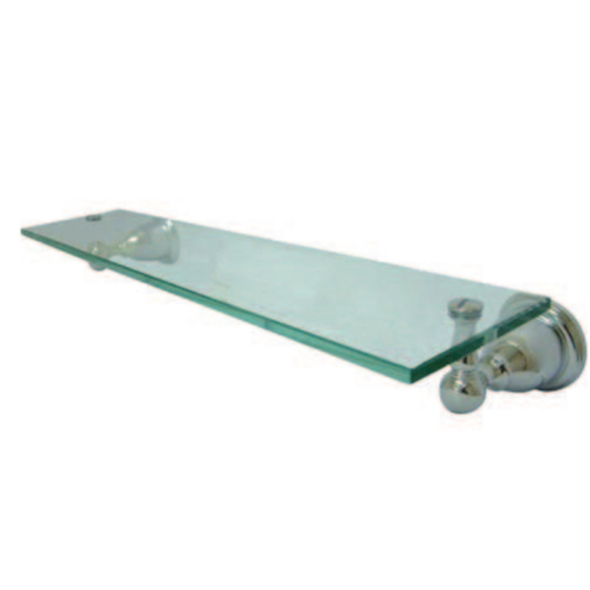 Kingston Brass Ba1759C Heritage Cosmetic Glass Shelf, Polished Chrome